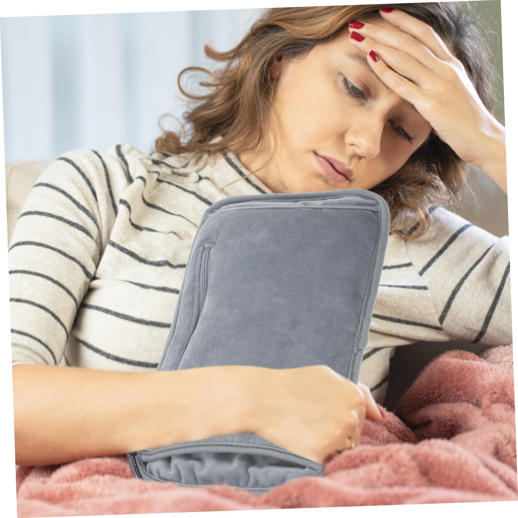 FOYTOKI Hand Warmers Rechargable Microwaveable Portable Heater Lightweight Foldable for Travel Warm Hands Anytime Random Style