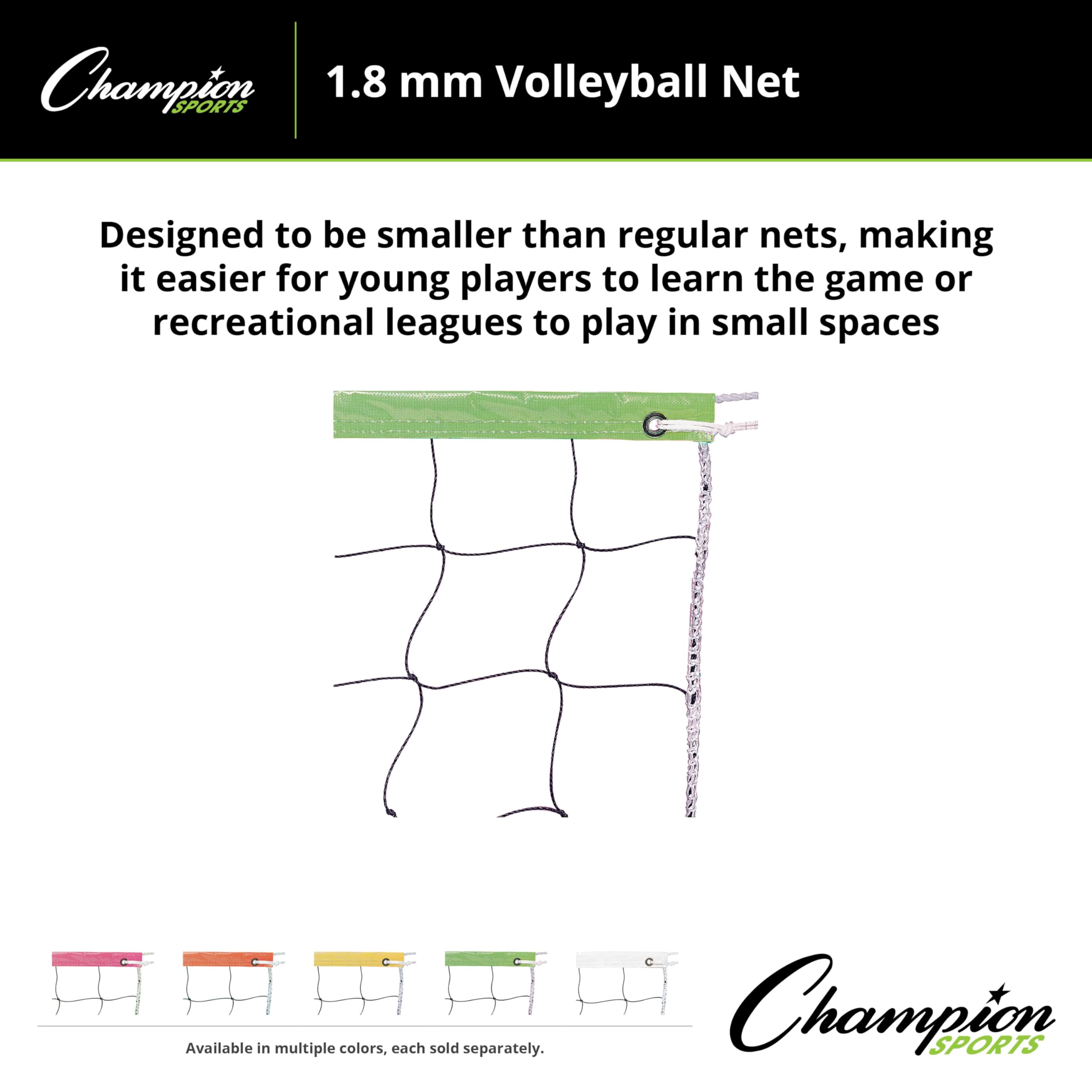 Champion Sports Vinyl Volleyball Netze