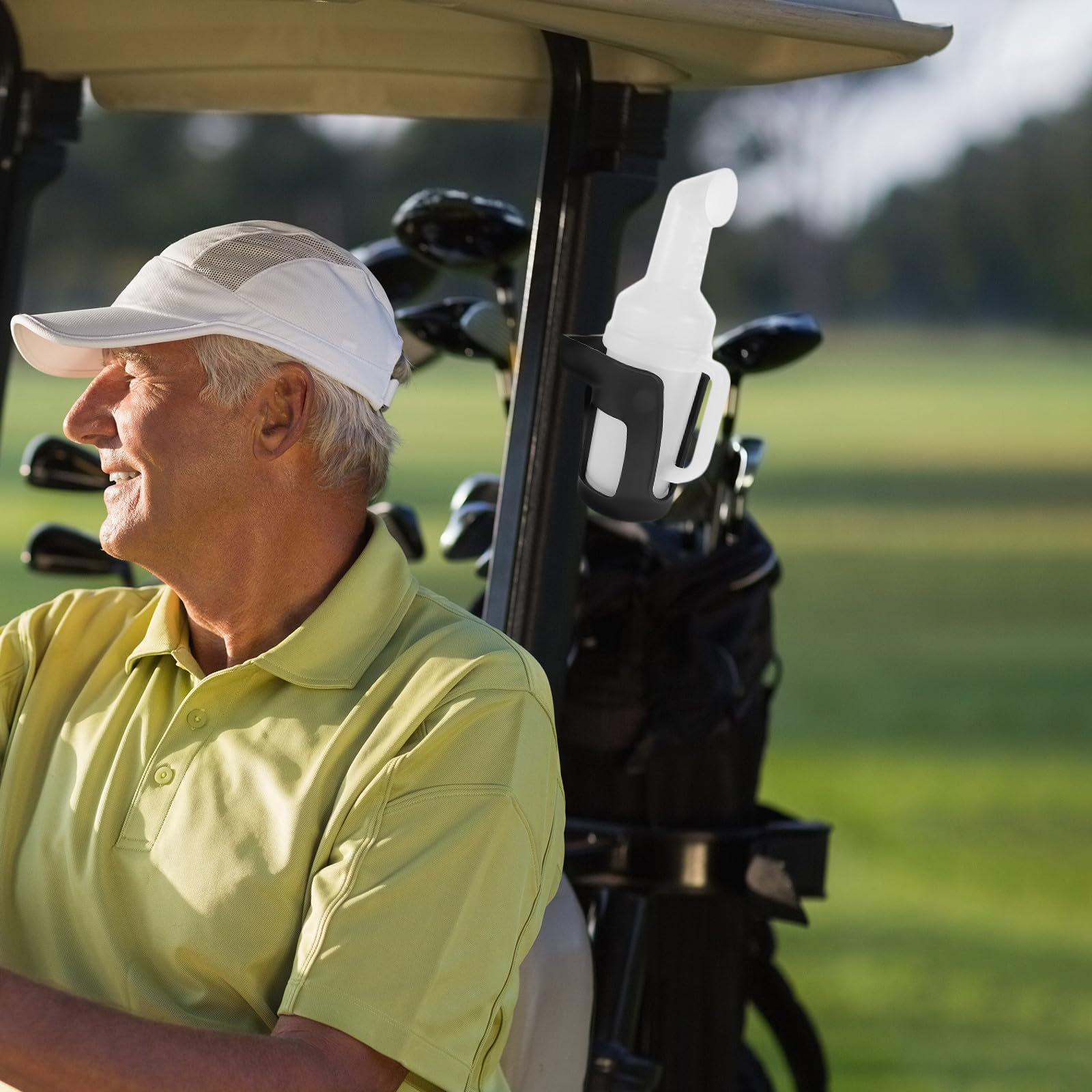 Toyvian Bottiglie di Sabbia per Carrello da Golf Supporto Anti-Vibrazione per Manutenzione del Campo da Golf Facile e Veloce