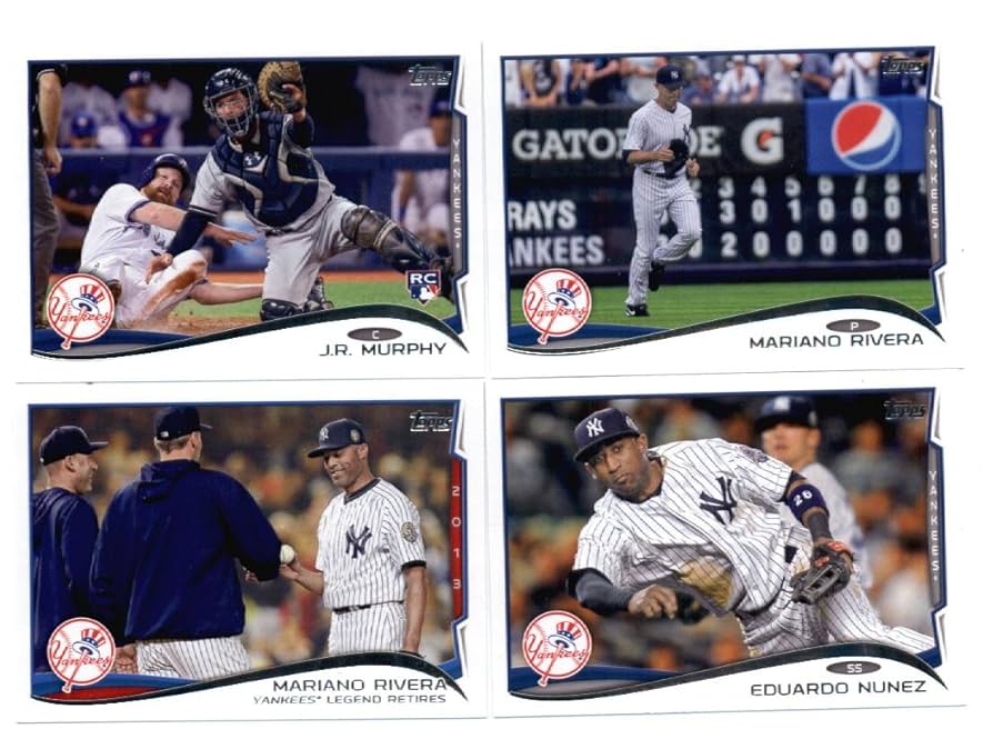 Amazon.com: 2014 Topps New York Yankees Complete (Series 1