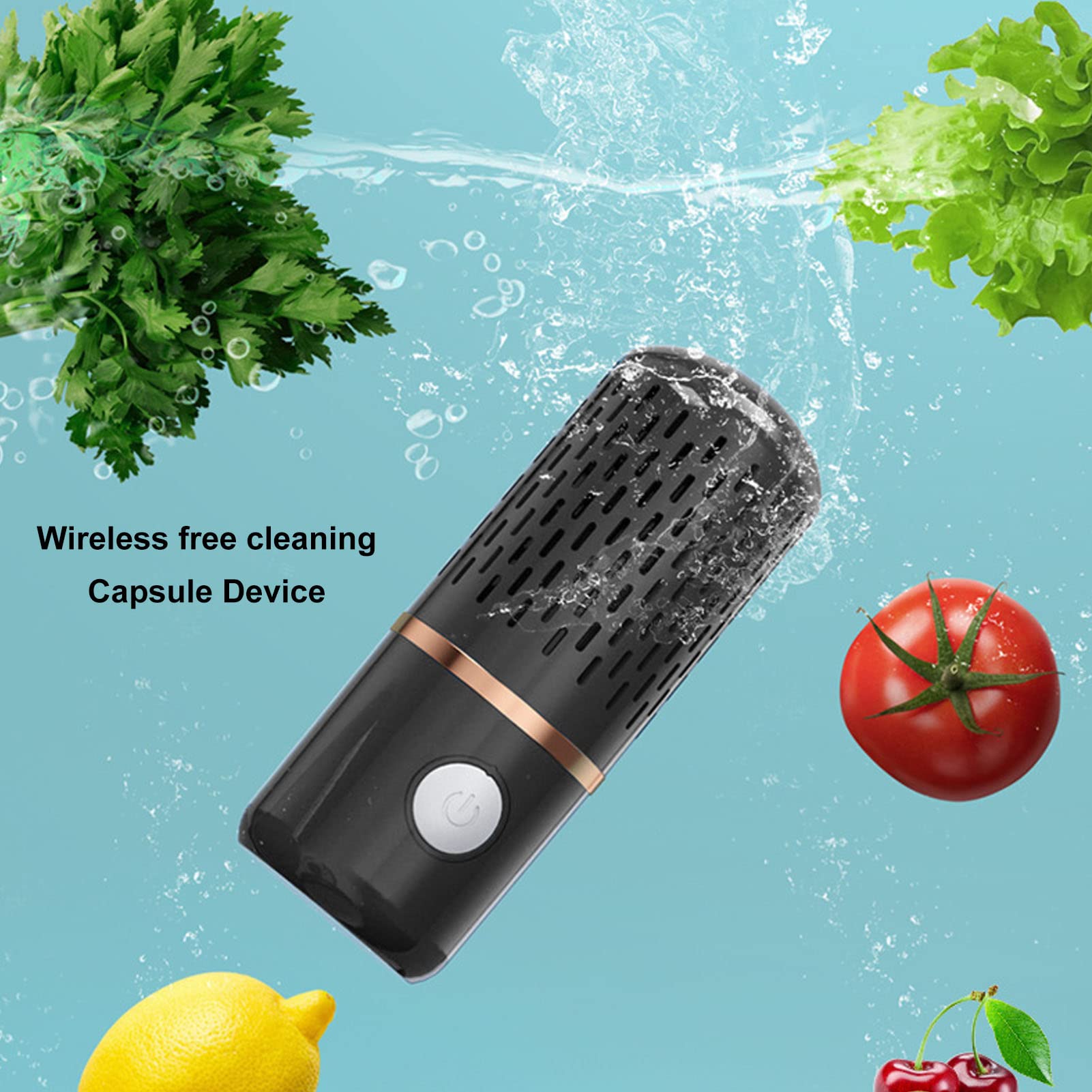 CCYLEZ Lave-légumes sans Fil Purificateur Portable en Capsule pour