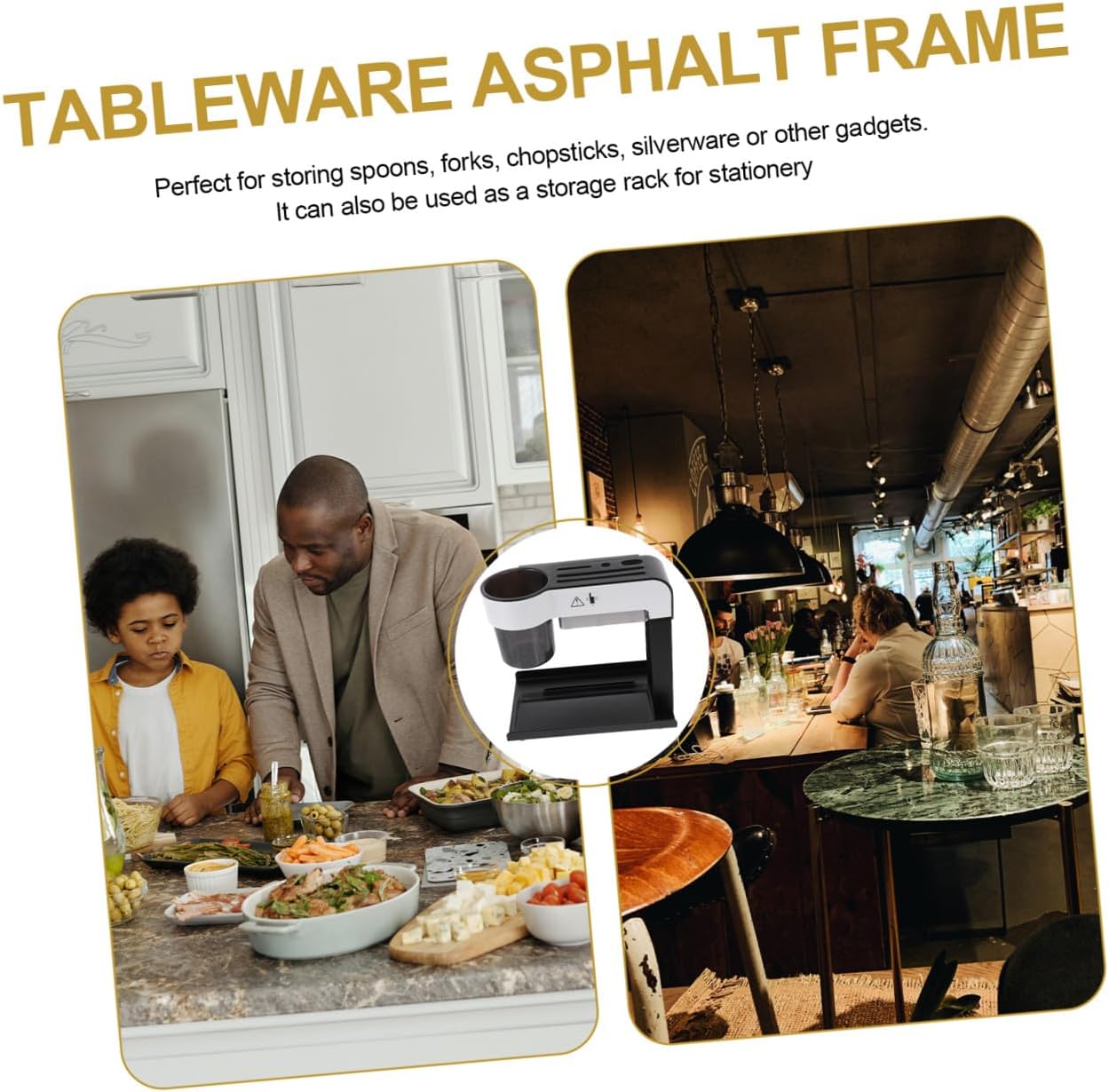 Drain Rack 1pc Kitchen Storage Rack Stainless Steel Multi-Functional Organizer Ideal for Kitchen Utensils