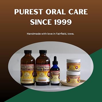 Complete Dental Rescue Kit, Plant-Based Oral Care for Gum & Enamel Health | Fluoride-free, organic, non-GMO; for moderate to serious gum problems, fresh breath