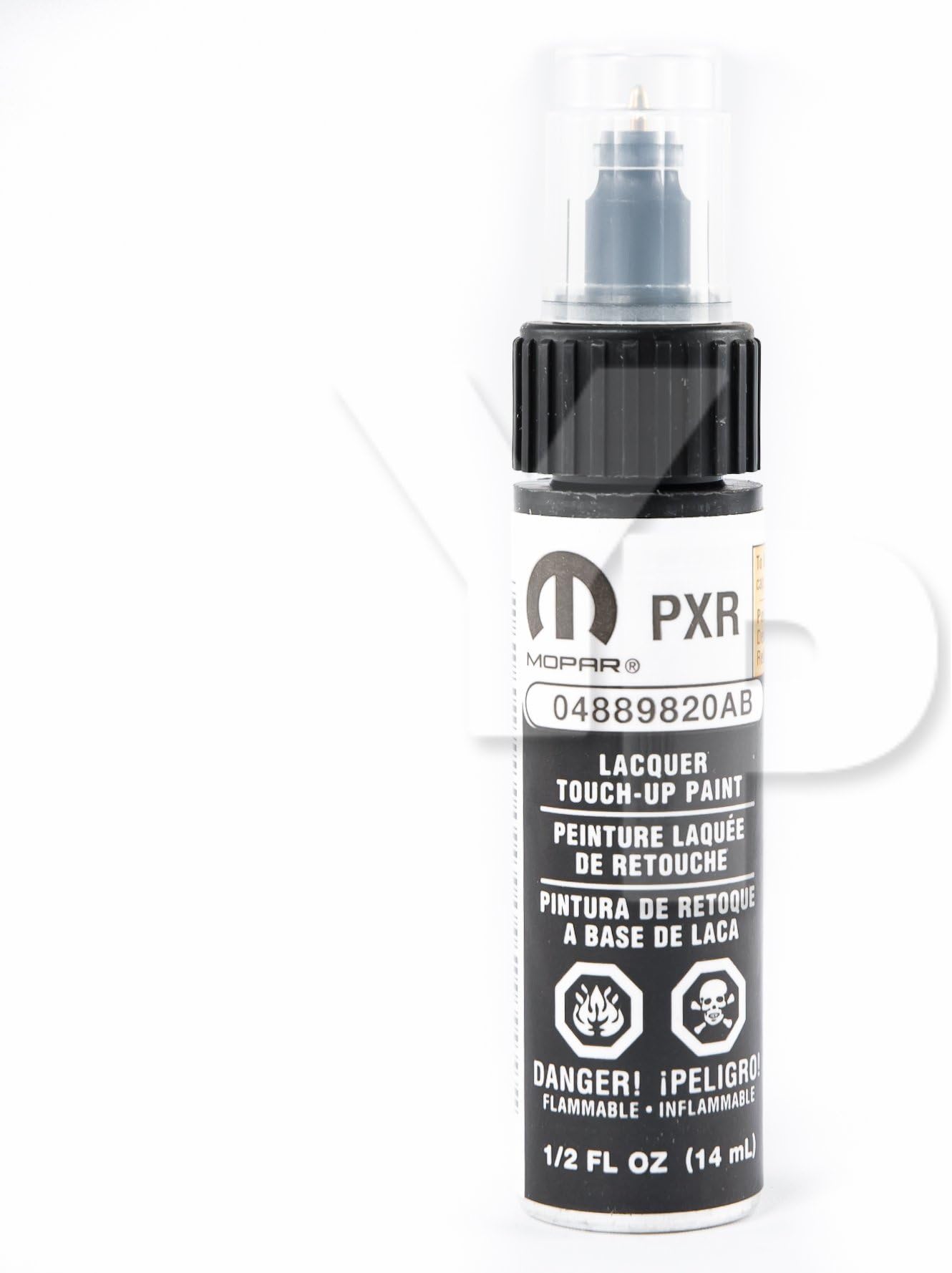 Mopar Chrysler/Dodge/Jeep Black Crystal TouchUp Paint (PXR
