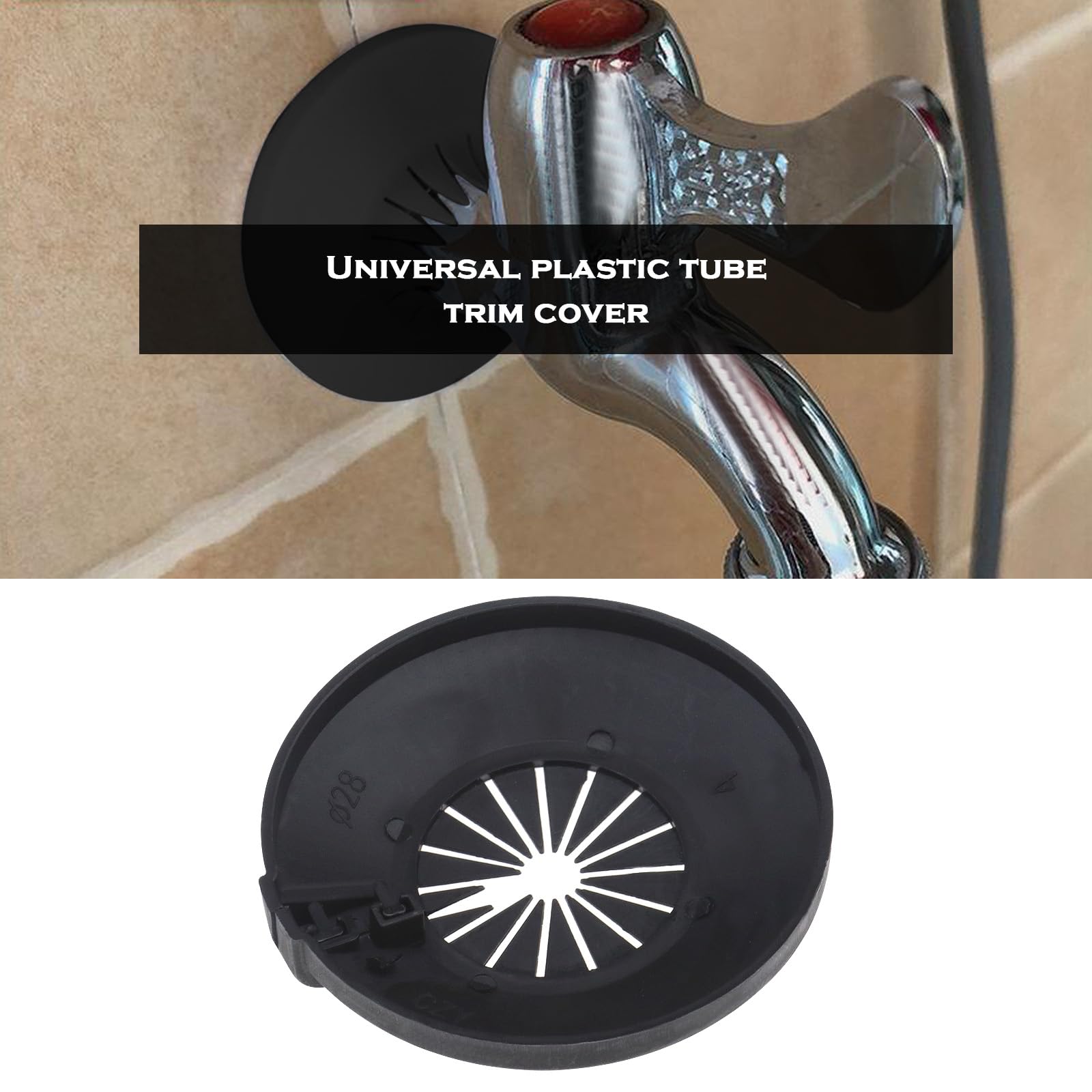 YINETTECH 10 Pièces Couvercle Décoratif De Tuyau Colliers De Tuyau En