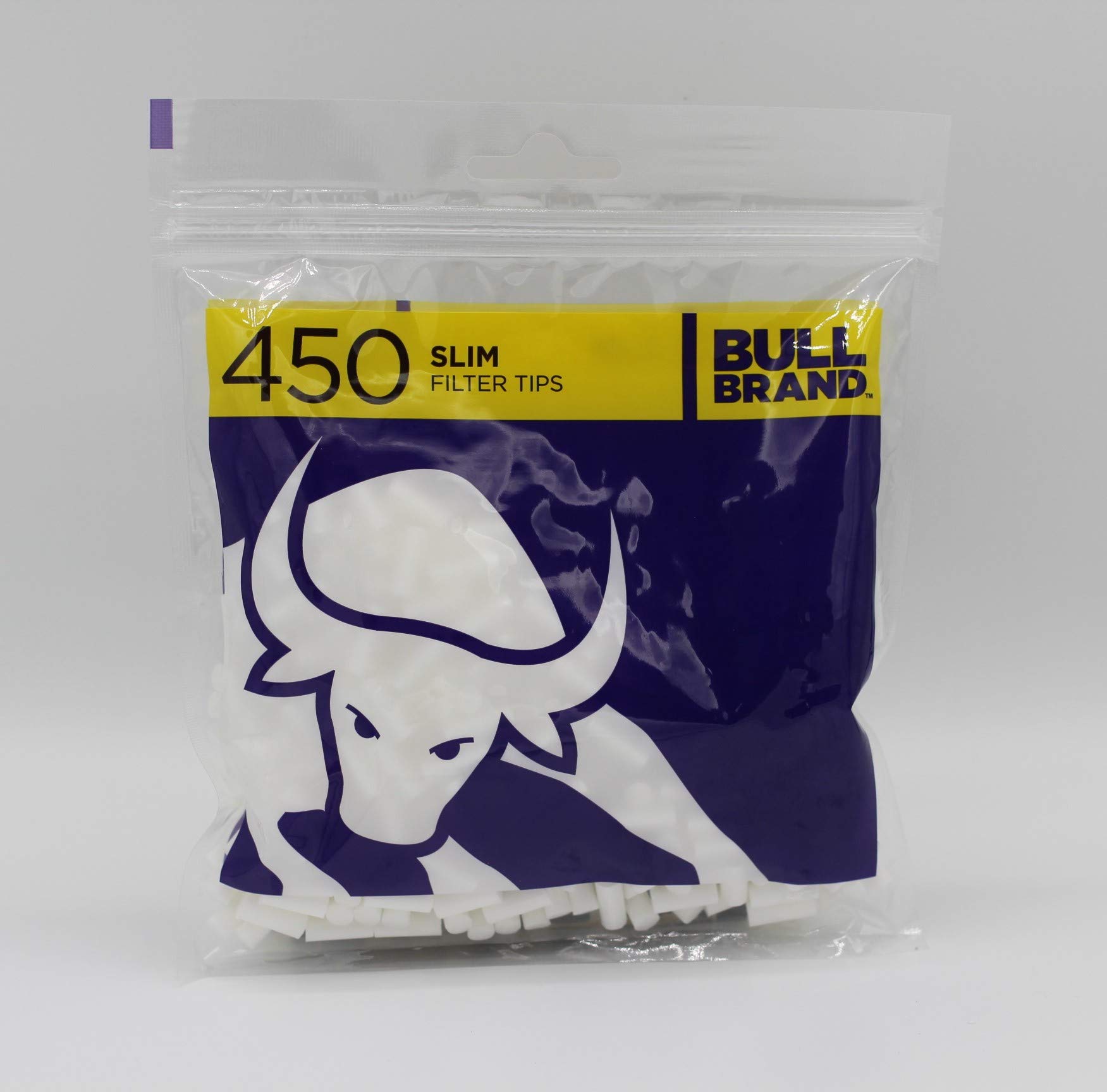 BULL BRAND Slim Filter 20 Packs of 450 Pieces (Total 9000 Pieces)