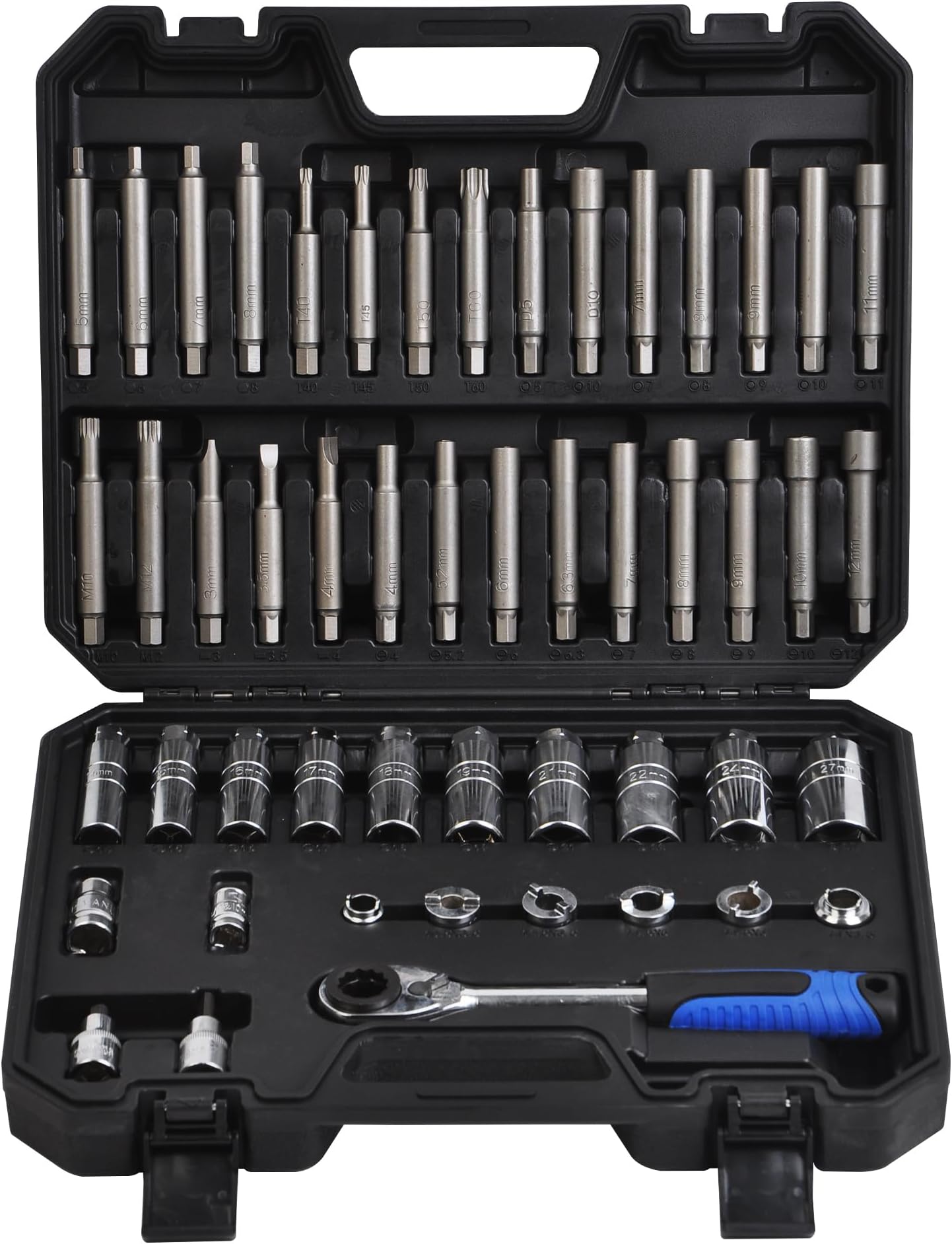 50PCS Shock Absorber Strut Nut Socket Set for Strut mounts, Shock Absorbers and Struts