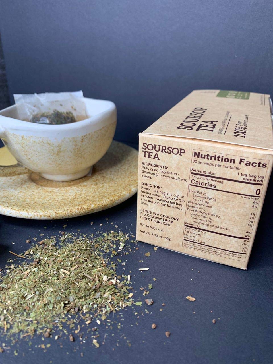 Amazon Com Soursop Leaves Tea Bags 30 Pack 100 Pure Dried Leaves Graviola Guyabano Guanabana All Natural No Preservatives The Richest Nutrient Antioxidant Superfood Grocery Gourmet Food