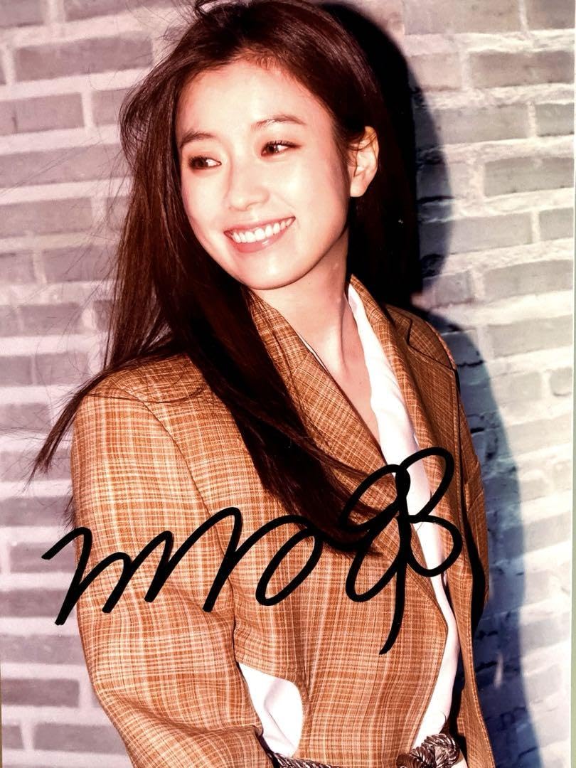 ハンヒョジュ 直筆サイン入り 2Lサイズ写真…Han Hyo-joo…春の