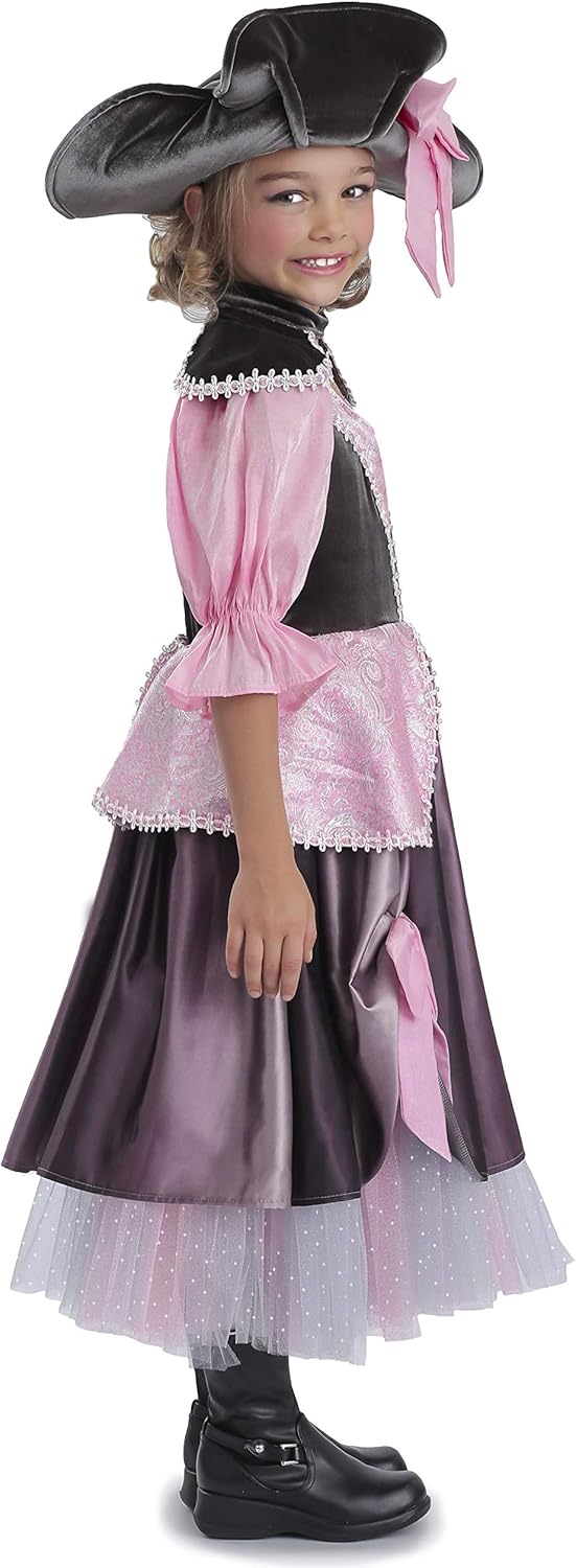 Princess Paradise Vivian The Pirate Costume, Multicolor, Large/10