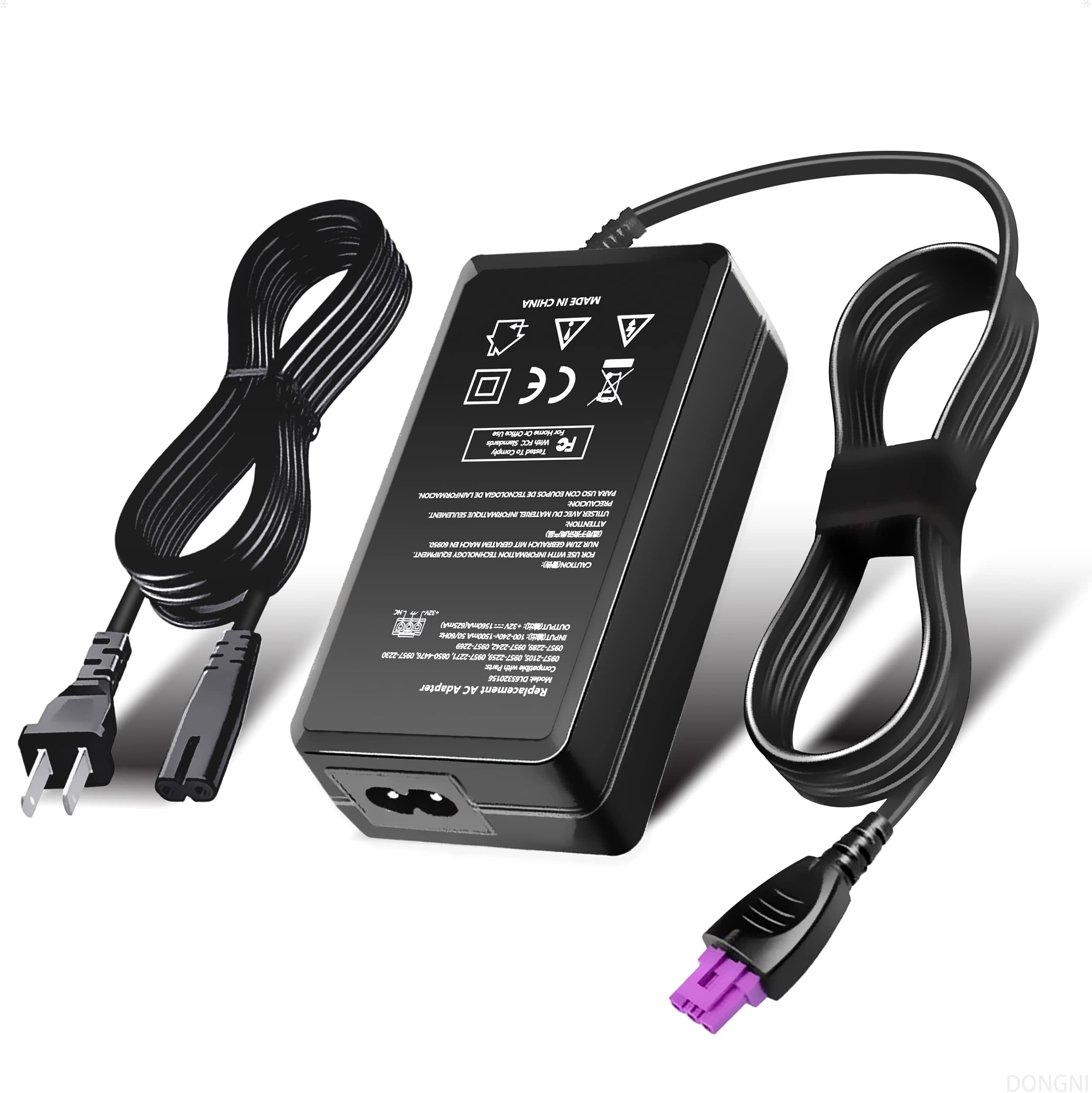 CBK 30V 333mA AC Power Supply Adapter Cord for HP Deskjet
