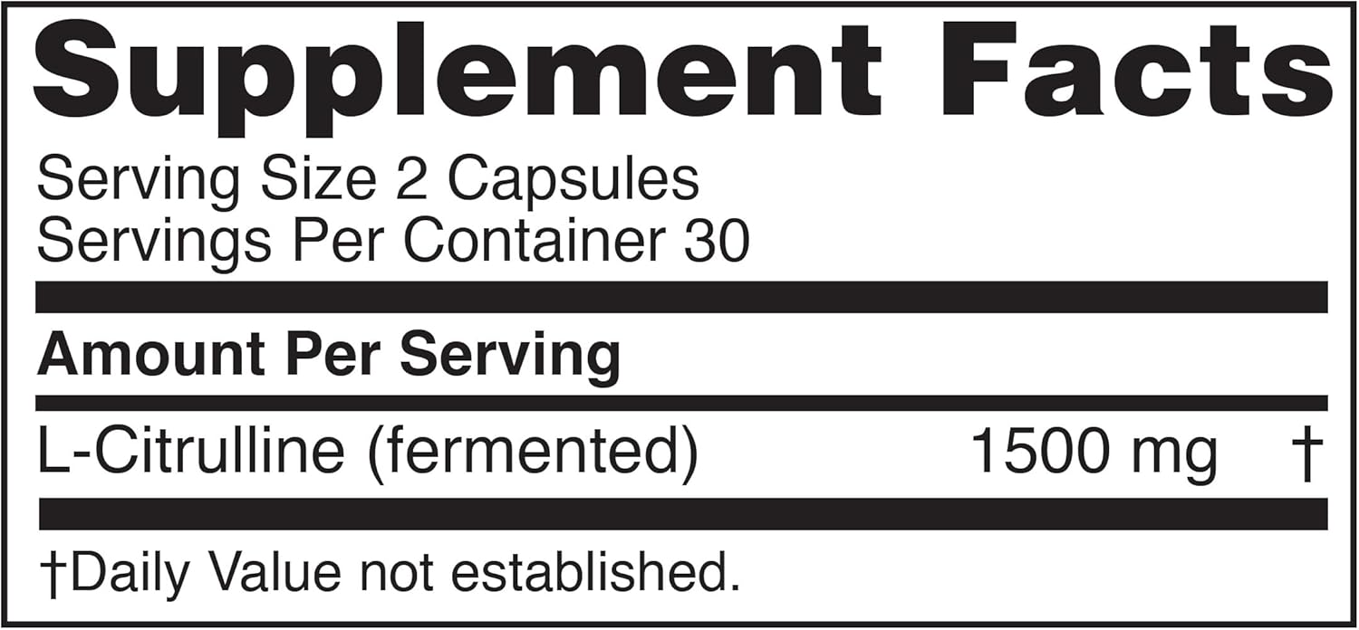 Nugenix Essentials L-Citrulline Supplement for Enhanced Blood Flow and Performance - 1500 mg, 60 Capsules - Image 6
