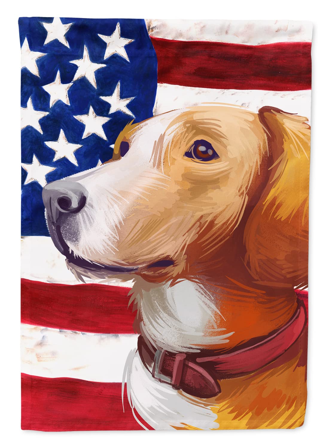 Posavac Hound Dog American Flag en toile de qualité supérieure Caroline's Treasures