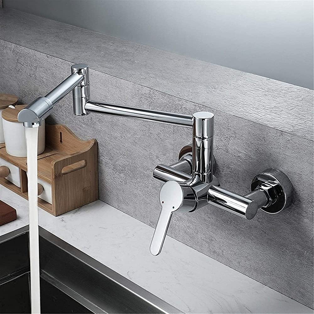 Mitigeur de cuisine encastré en laiton design girafe chic