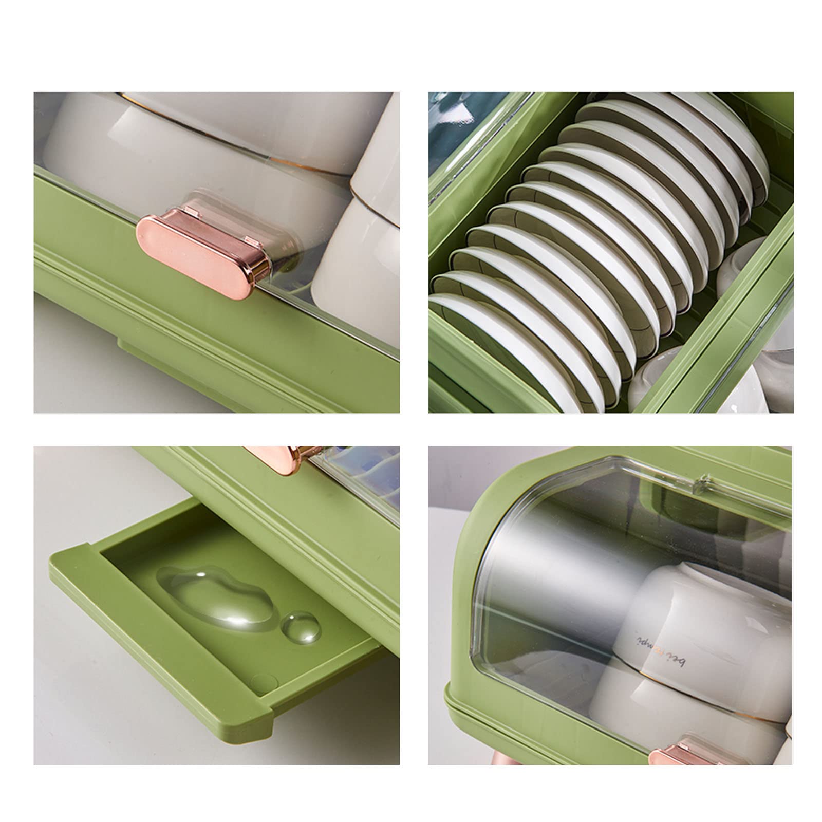 ZXDDD Dish Drying Rack,Plates,cutlery Storage Boxes,Dish Drainer