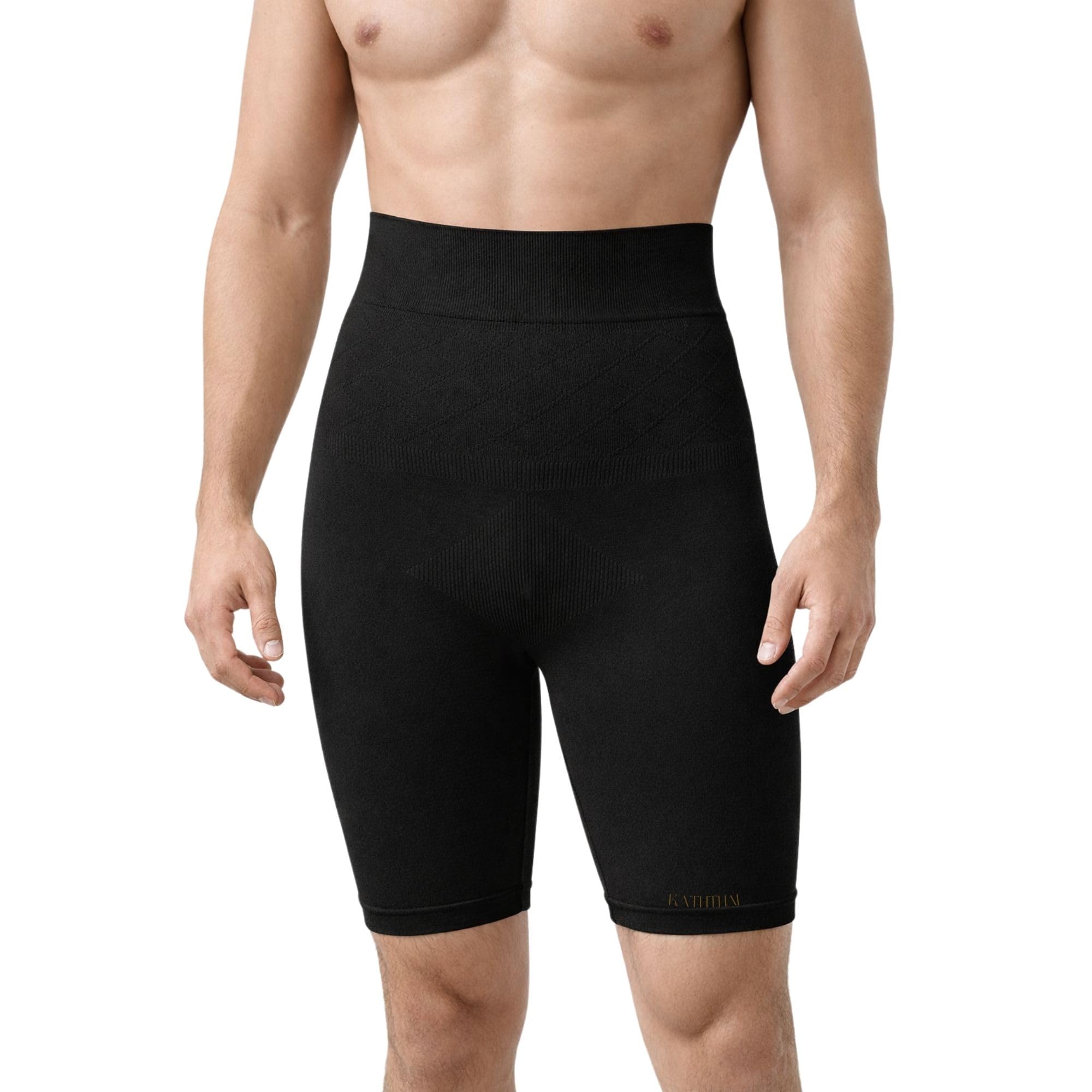 kaththai Men Supporter Shapewear | Waist & Tummy Tucker Compression Body Shaper Shorts for Men | High Waist Slimming Supporter Innerwear | Breathable Shapewear-picture-28