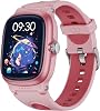 anyloop Smart Watch for Kids with Heart Rate Sleep Monitor, GamesAlarmIP68 Waterproof Smart Watch for Boys Girls, Step Calorie Pedometer Activity Tracker Pink, Fits 4.1-7.1 inch Wrist