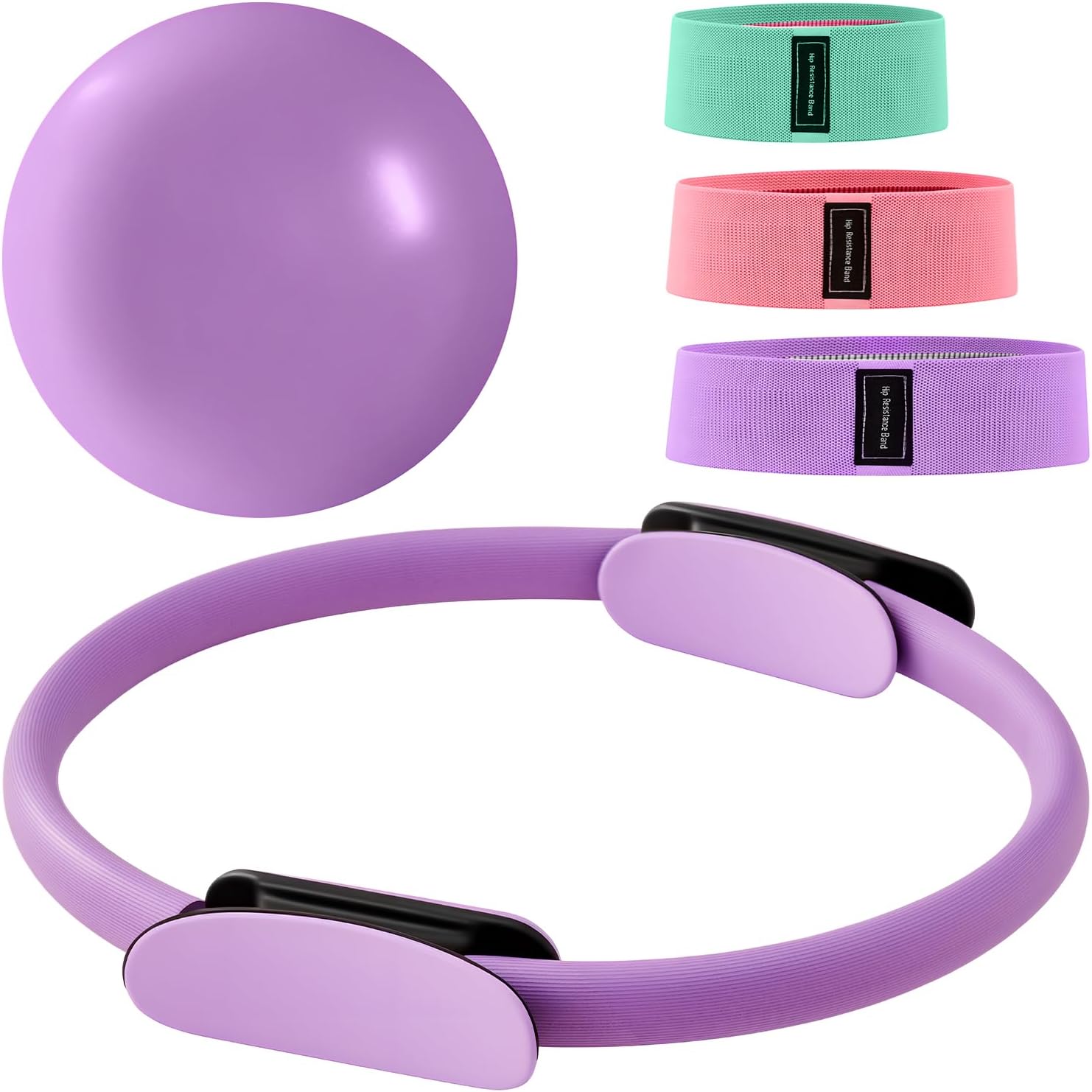 Pilates Ring Set 14″ Premium...