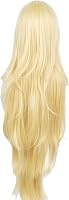 Linfairy hosszú szőke Rachel paróka Halloween jelmez cosplay nőknek 90cm 6