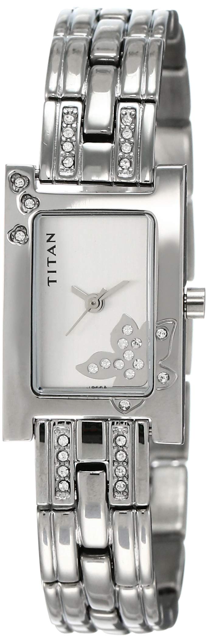 Titan Women Stainless Steel Raga Analog Silver Dial Watch-Nl9716Sm01/Np9716Sm01, Band Color-Silver (B0085010VK) Amazon Price History, Amazon Price Tracker