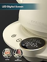 Vista 6 de Electric Kettles, INTASTING Gooseneck Electric Kettle, ±1℉ Temperature Control, Stainless Steel Inner, Quick Heating, for Pour Over Coffee, Brew