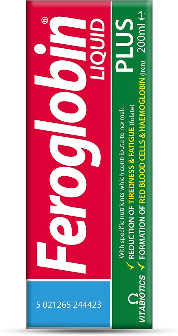 Vitabiotics Feroglobin 200ml Plus Liquid