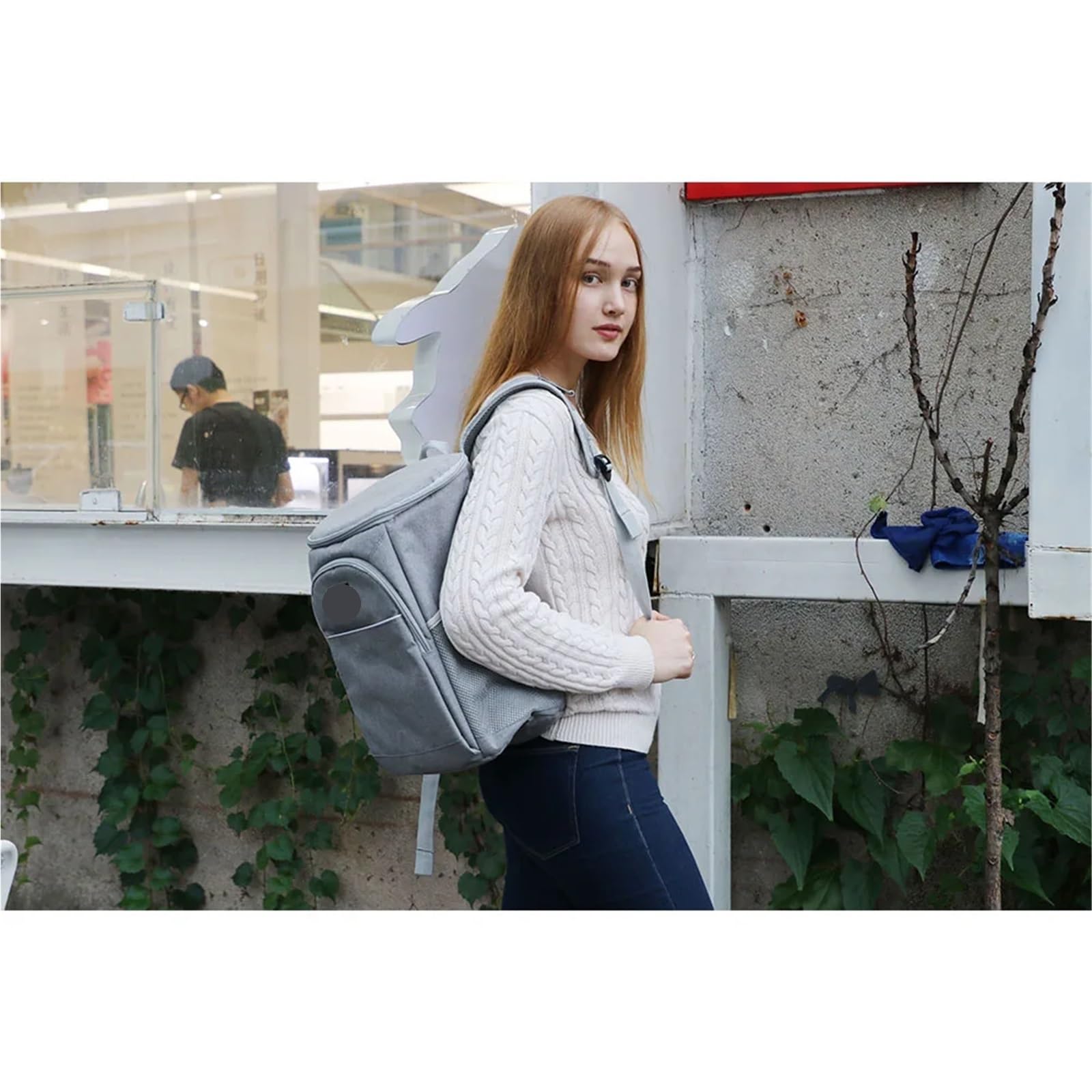 Sac Isotherme Sac à Dos Thermique 20L Sac Isotherme épais et étanche Sac Isotherme for Homme Sac de Pique-Nique Glacière Sac à Dos for bière Sac de réfrigérateur(Gray)