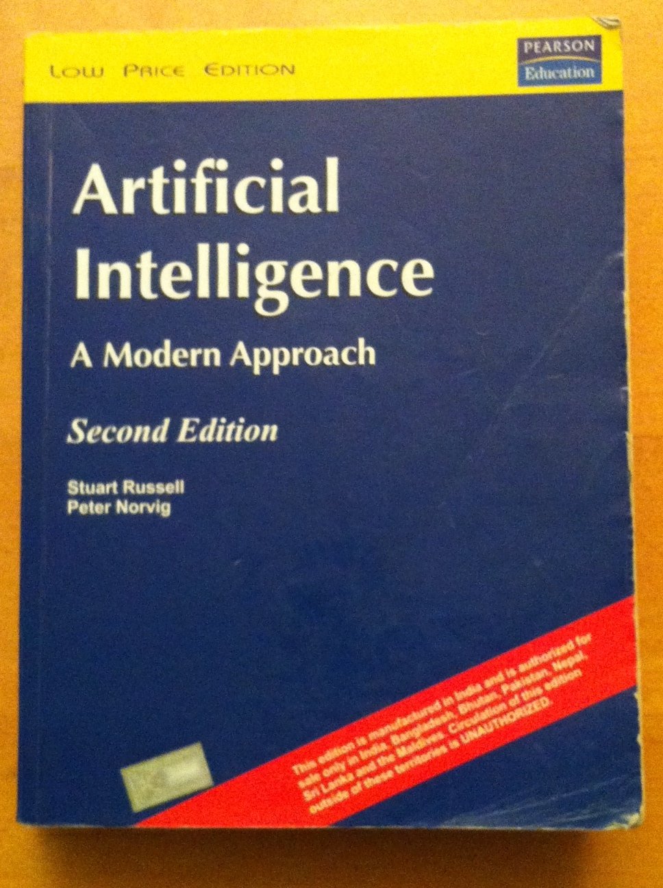 Amazon.co.jp: Artificial Intelligence: A Modern Approach (2nd