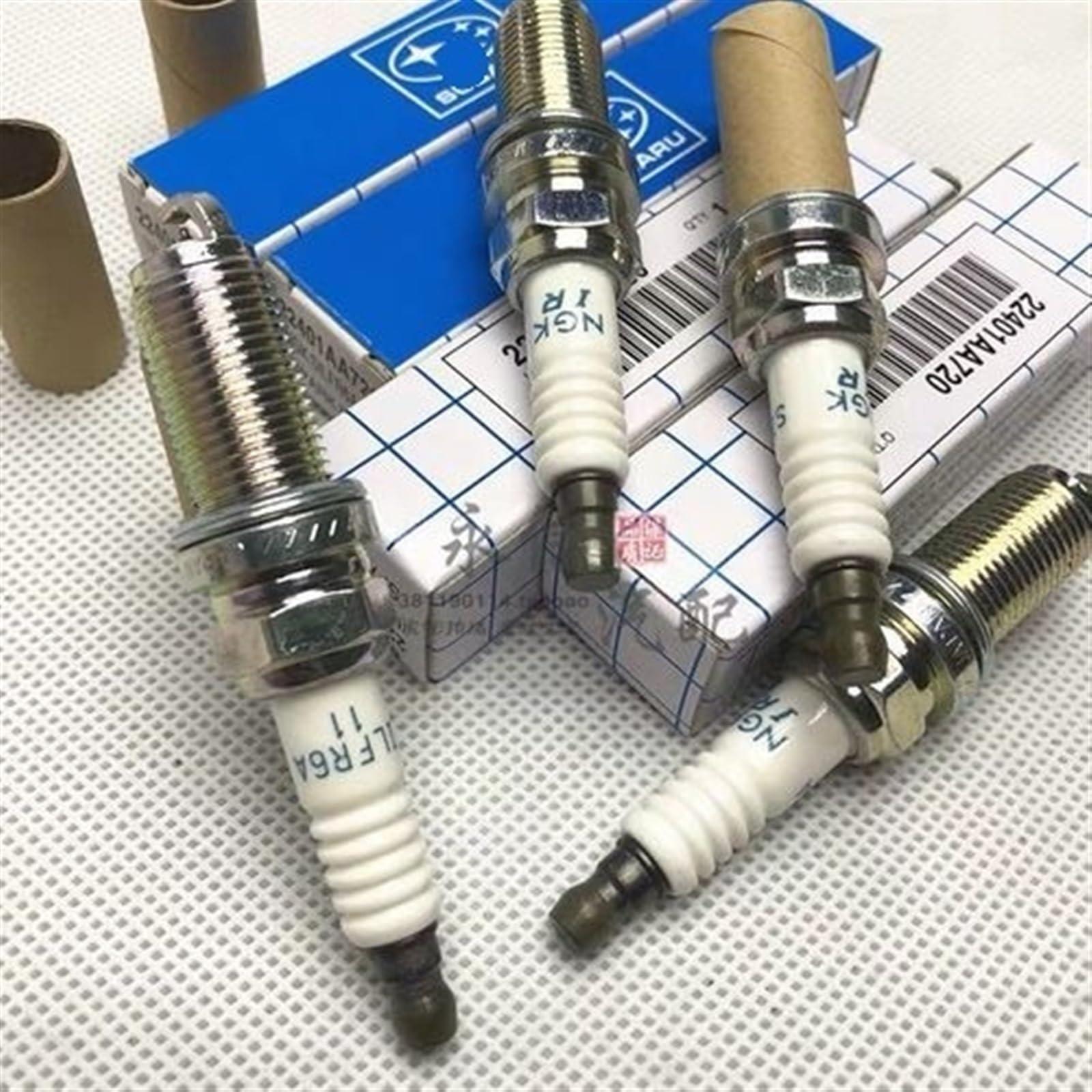 Nuova Candela di Ricambio per Riparazione e Manutenzione del Motore dell'auto: OEM: 22401-AA731/SIFR6A-11 (Confezione da 4)