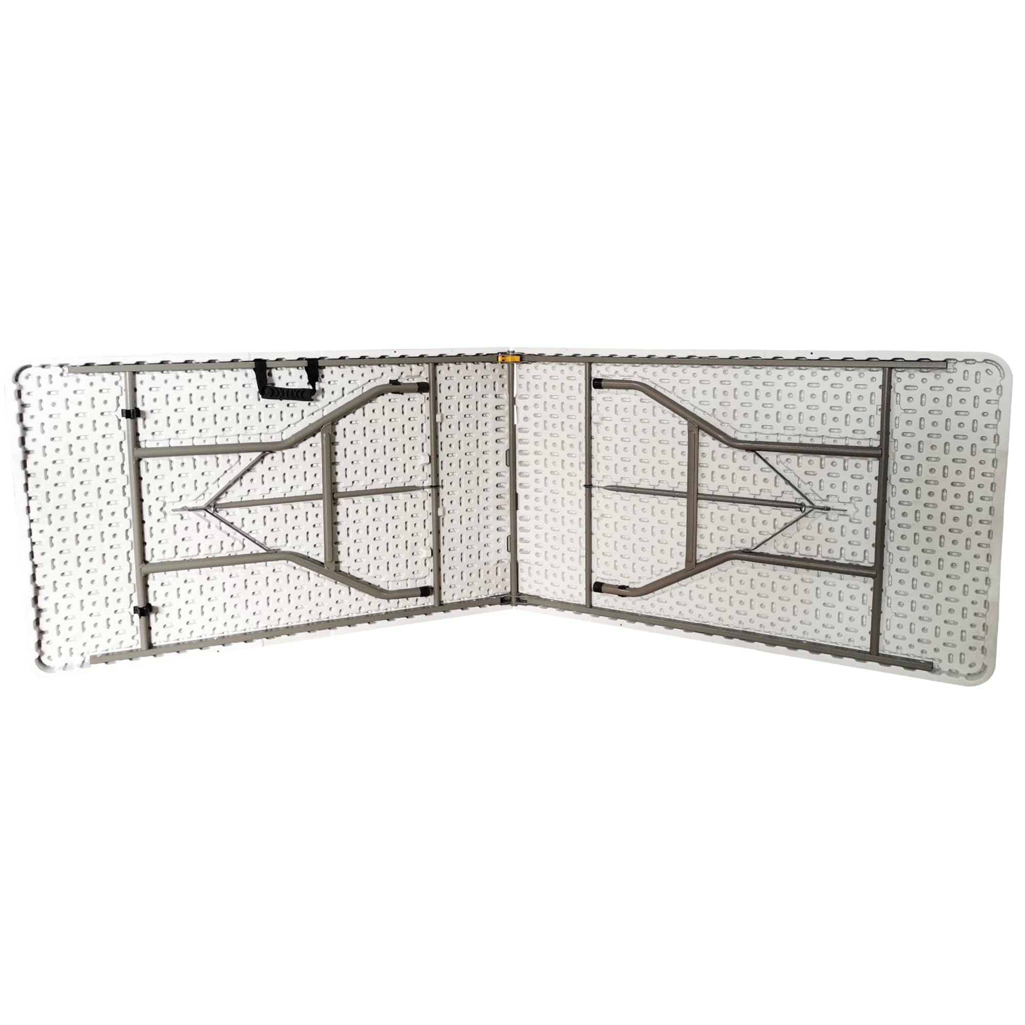 WERKA PRO Prostokątne składane stoły 239 x 74 x 74 cm (10 osób), jasnoszary