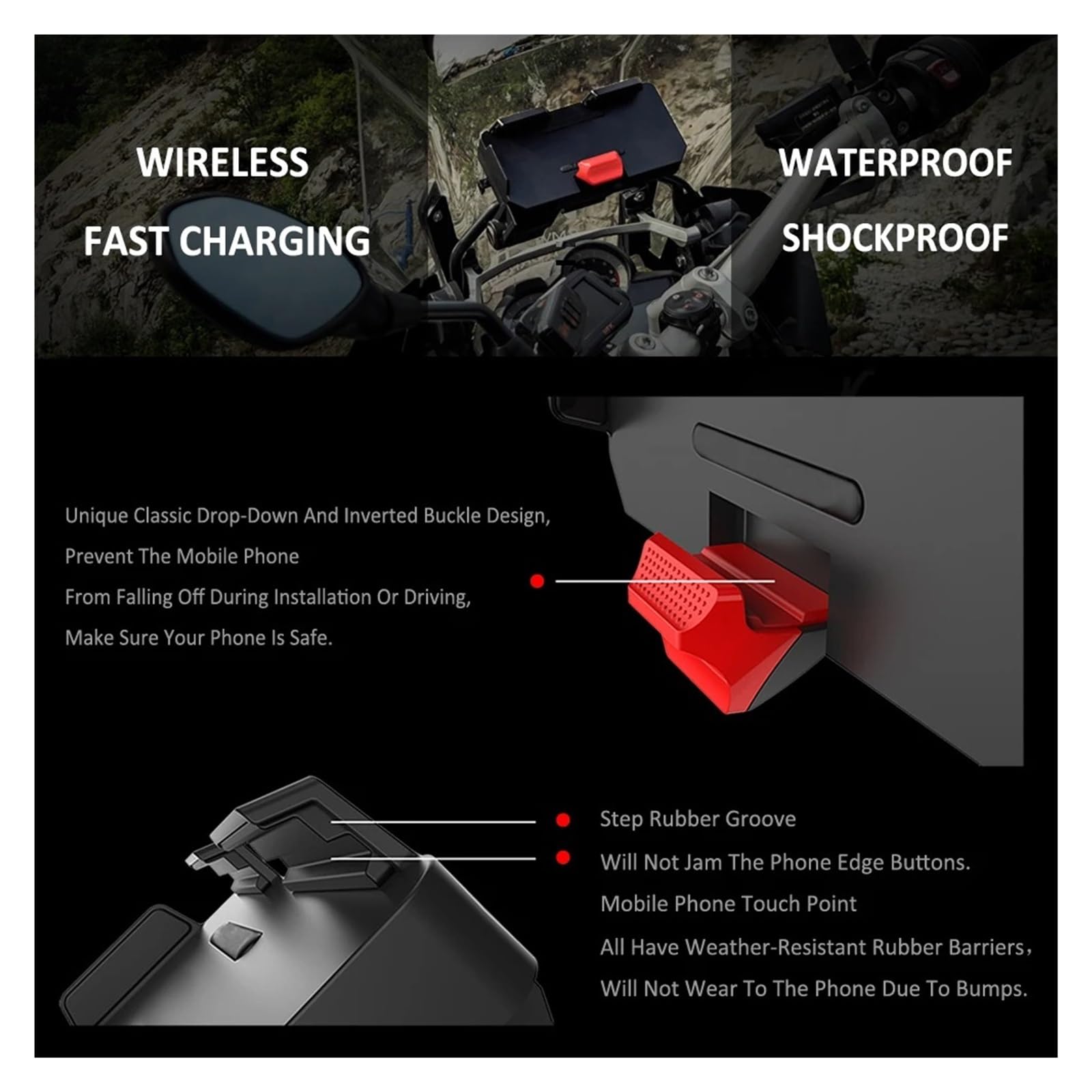 Support de Navigation Moto pour BMW R1200GS R1250GS Moto Support GPS
