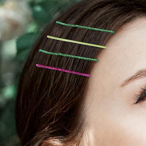 Miniatura 2 de 144 pinzas con purpurina para el cabello, pinzas para el cabello, accesorios para el cabello, pinzas de metal Bobby para mujeres, horquillas de