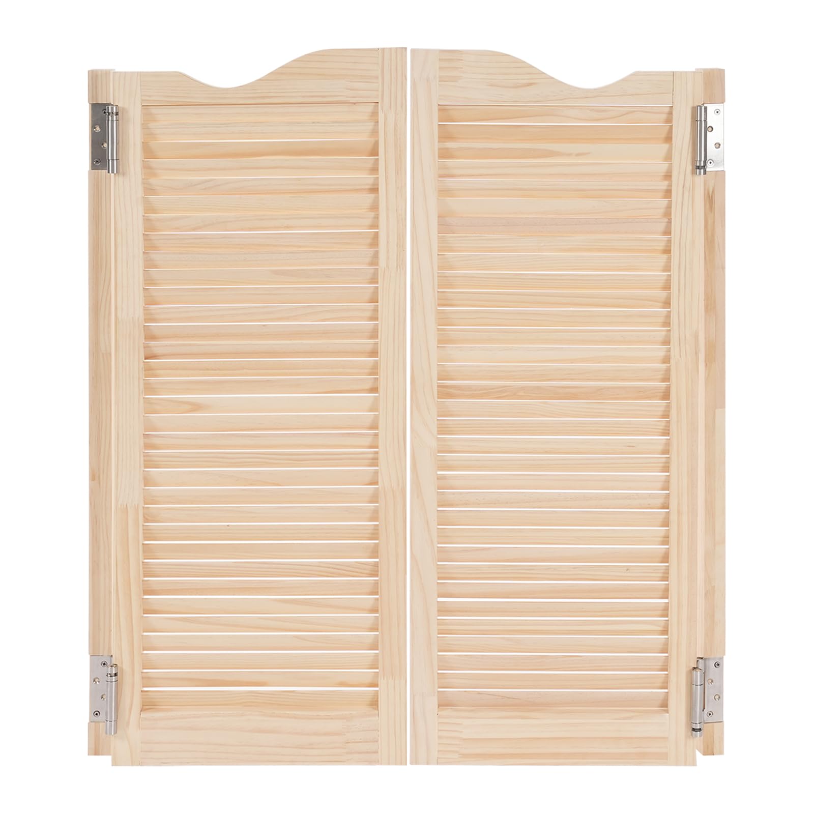Portes battantes de café, porte battante de saloon, porte à pivot en bois Porte battante pour cloison de comptoir, portes pivotantes pour séparation de comptoir, terrasse, entrée de jardin (couleur