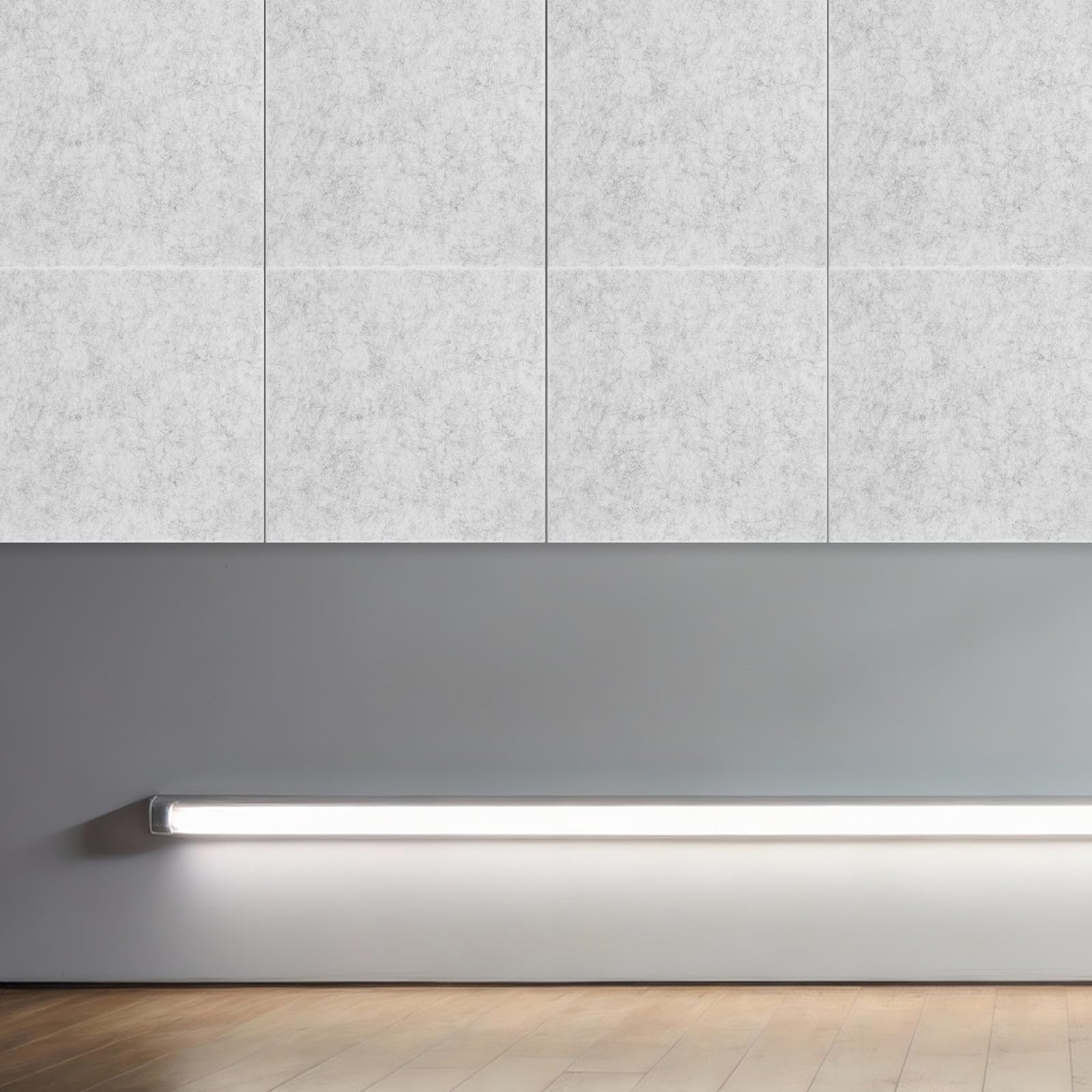 Pannelli Acustici Fonoassorbenti Autoadesivi in Feltro 12 Pezzi per Isolamento Acustico Pareti Installazione Facile per Ufficio e Miglioramento Stanza