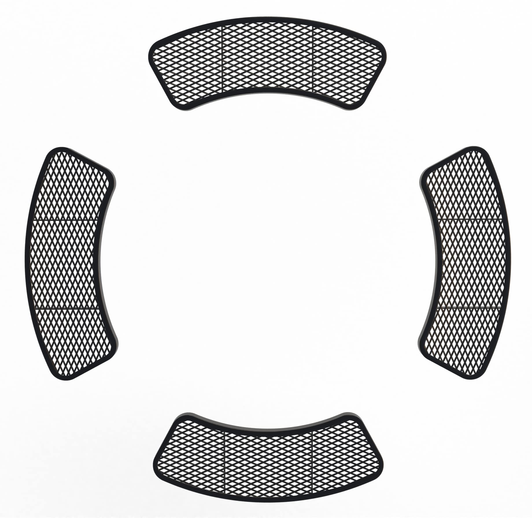 46 Picnic Table (Round 46, Table Seats Black) (Box 2 of 3 ONLY)