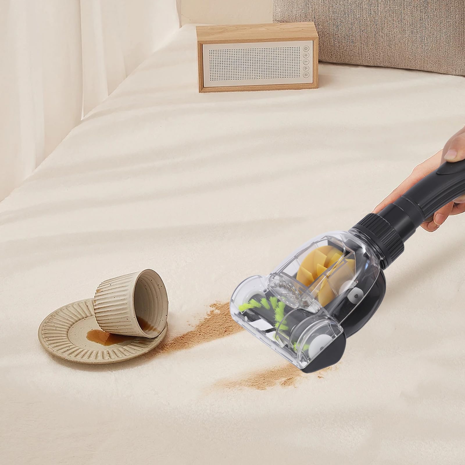Aspirador de lavado de alfombras de 18 L para alfombras | Limpiador de tapicería, para sofá, limpieza profunda, alfombra, máquina de limpieza de interiores, para mascotas