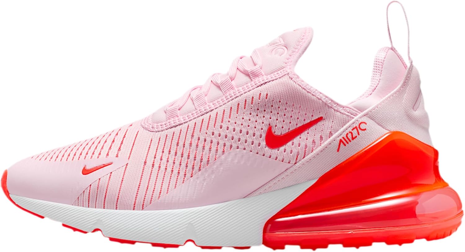 Nike Air Max 270 Women's Shoes (Pink Foam/White/Bright Crimson)