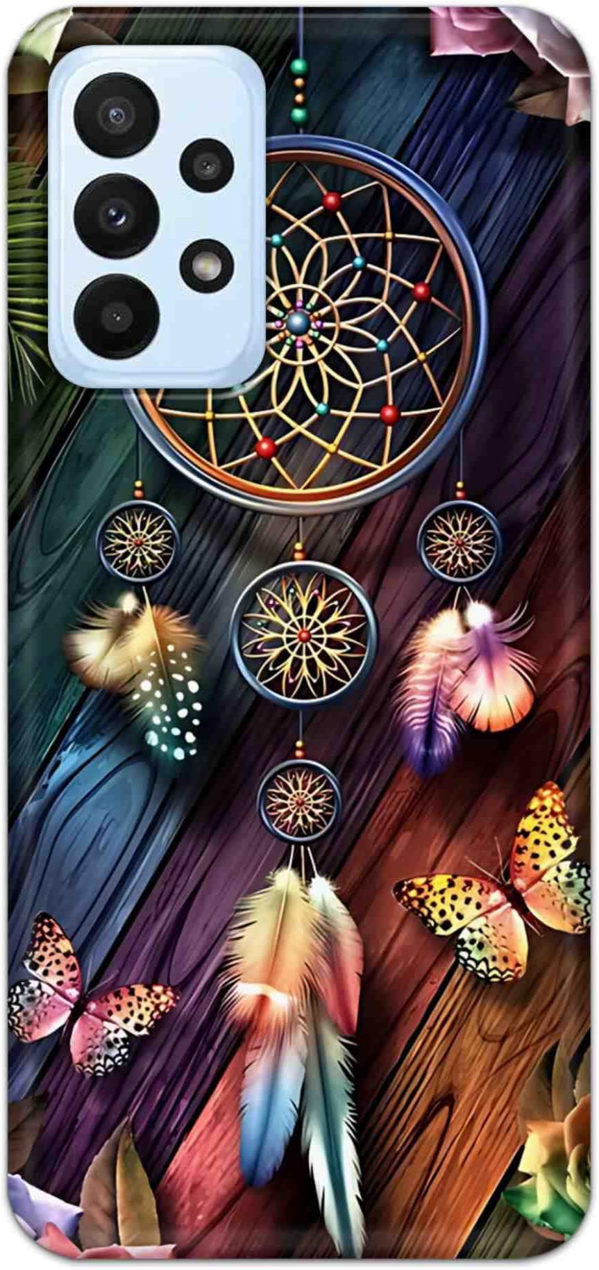 NDCOM for Dreamcatcher Colorful Printed Hard Mobile Back Cover Case for Samsung Galaxy A23