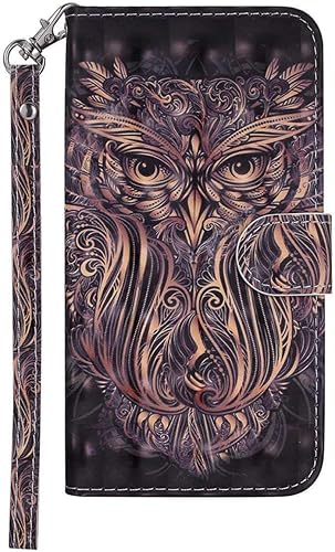 DENDICO Huawei Mate Lite HA lle Leder Flip HandyhA lle fA r Huawei Mate Lite SchutzhA lle mit Magnetverschluss und Standfunktion Eule DENDICO Huawei Mate Lite HA lle Leder Flip HandyhA lle fA r Huawei Mate Lite SchutzhA lle mit Magnetverschluss und Standfunktion Eule