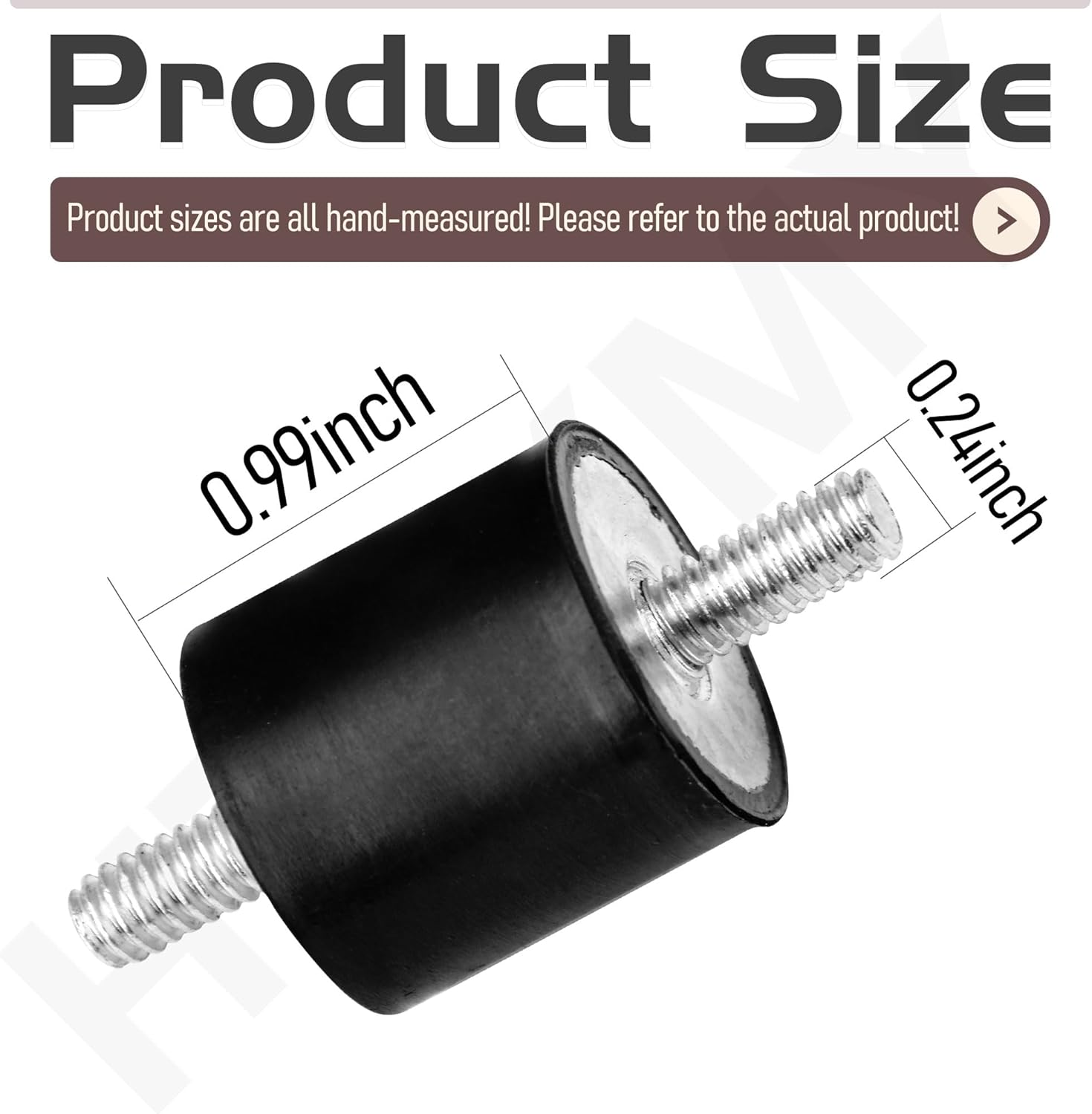 4 Pack 10666A Replacement Spring Mount Kit Compatible with Clarke 10666A 18 Floor Sander - Durable, Smooth Operation and Reduced Vibration