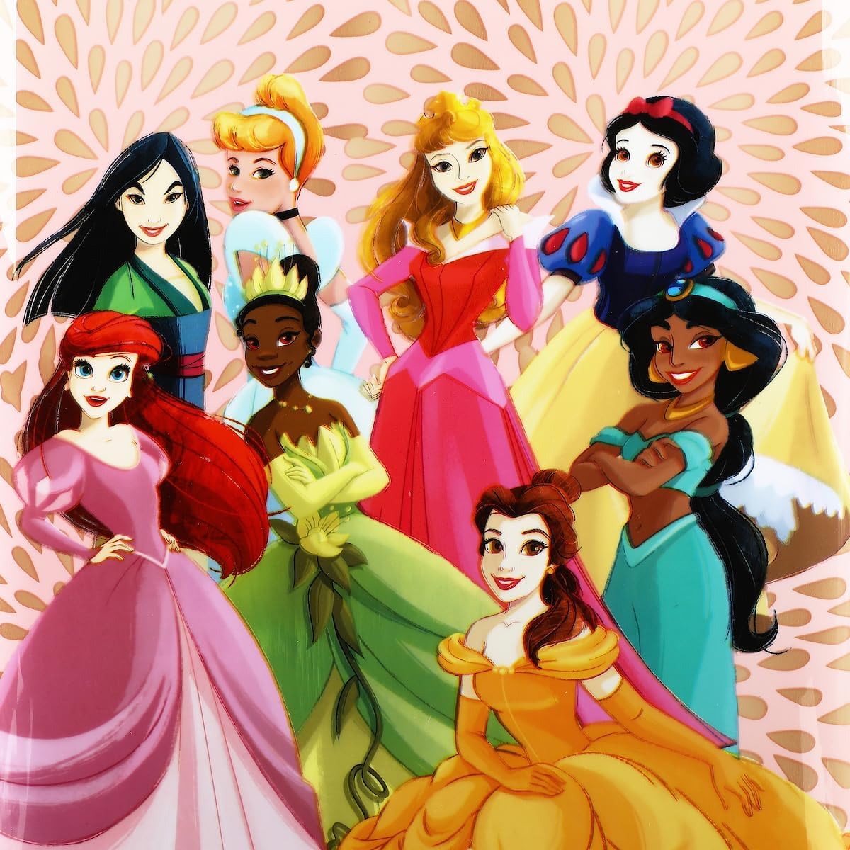 Disney Princess Character Art 2-Pack Backpack and 18" Luggage Set