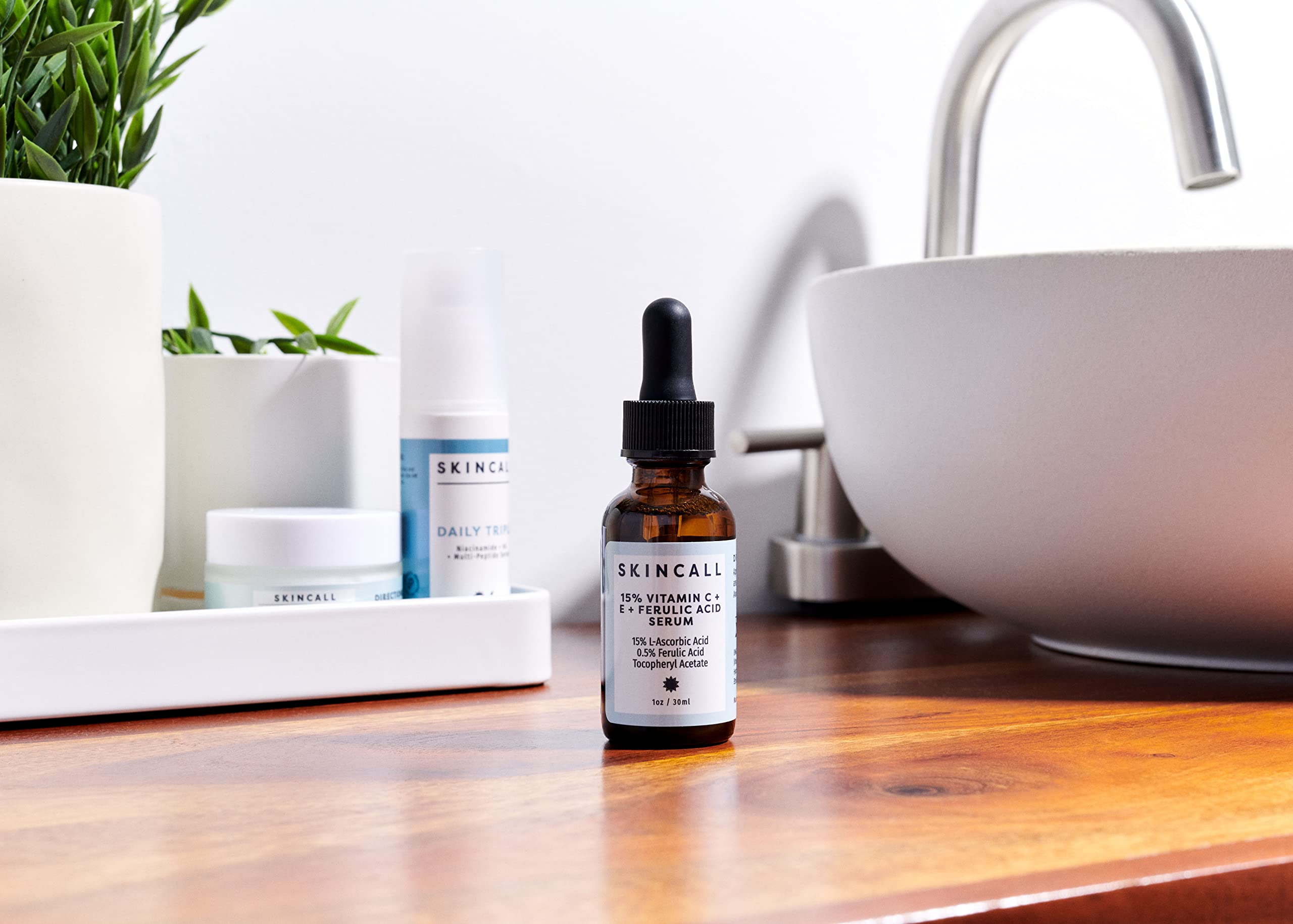 Buy Vitamin C Serum CE + Ferulic Acid. 15 L. Ascorbic Acid, .5