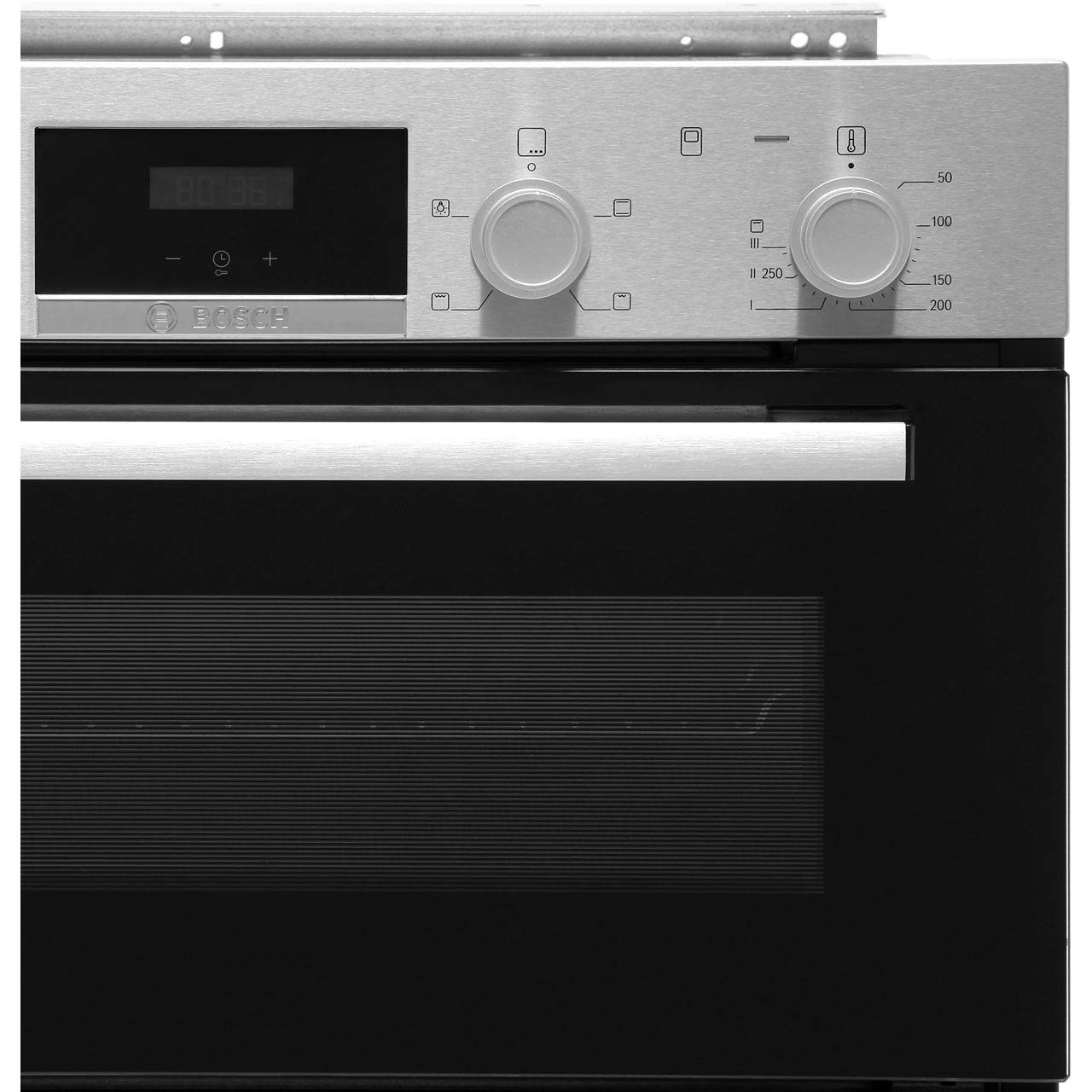 Buy Bosch NBS113BR0B Serie 2 BuiltUnder Double Oven with 3D Hotair