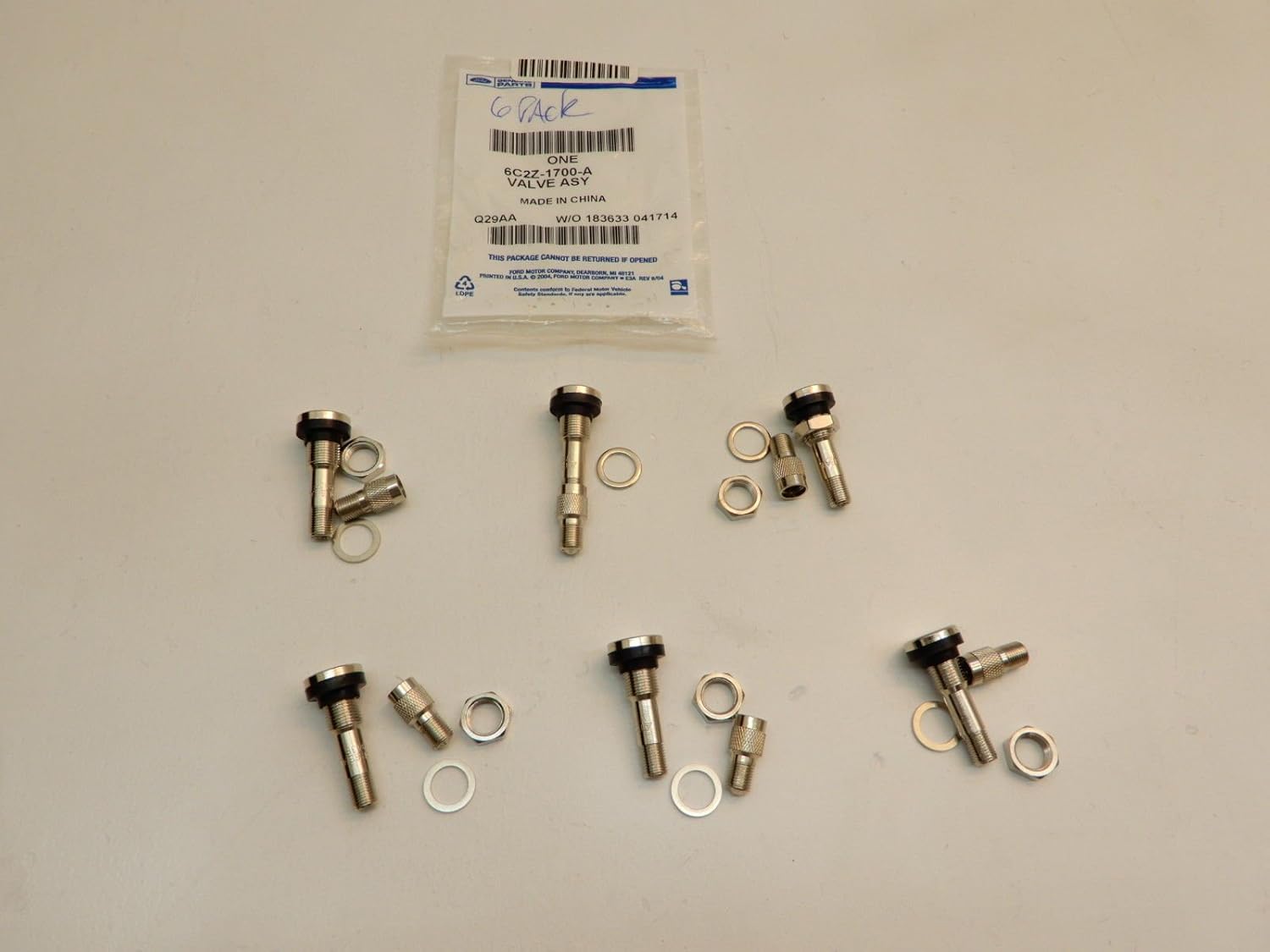 Ford Genuine Ford Motor Co. Tire Valve Stem - 6C2Z1700A