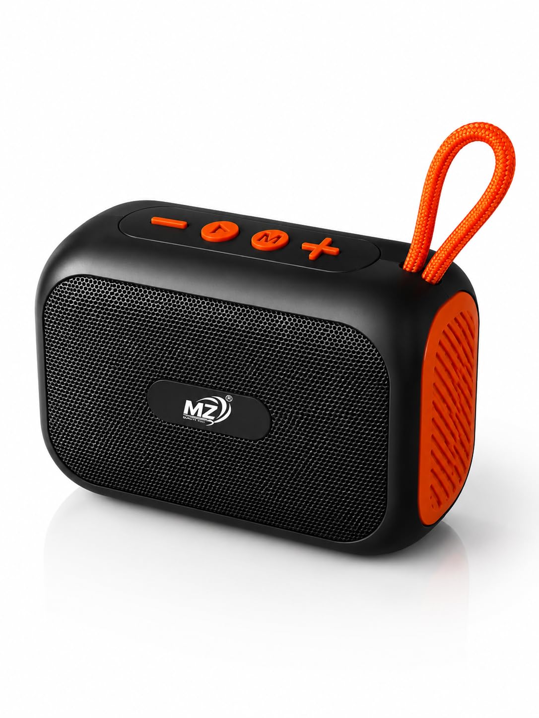 Mz Quality Talk Portable Wireless Bluetooth Speaker | 5W Output | TWS Support | FM Radio | USB/TF Card | Type-C Charging | Compact & Travel Friendly (Black)-image-27