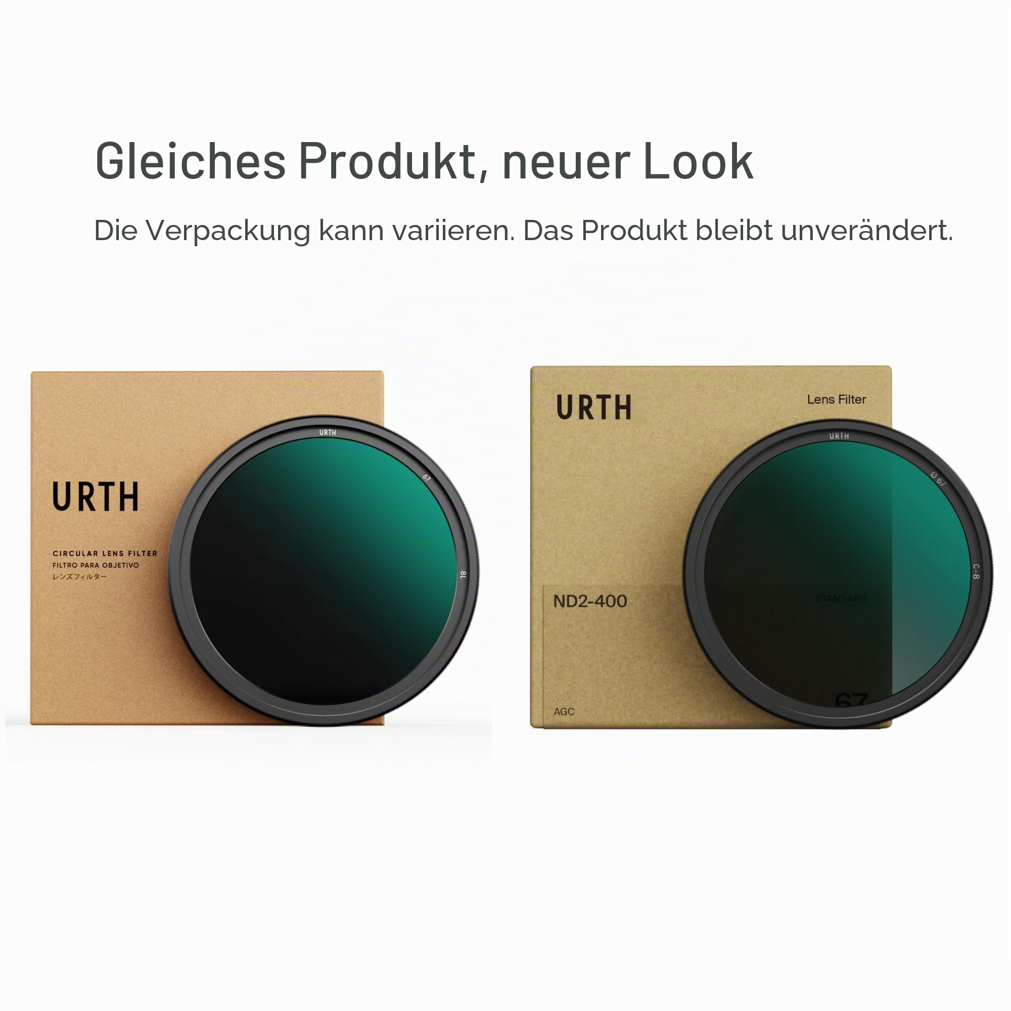 Urth 77mm ND2-400 Variable ND Lens Filter - 1-8.6 Stop Range, HD Optical Glass 20-Layer Nano-Coated Neutral Density Filter for Cameras