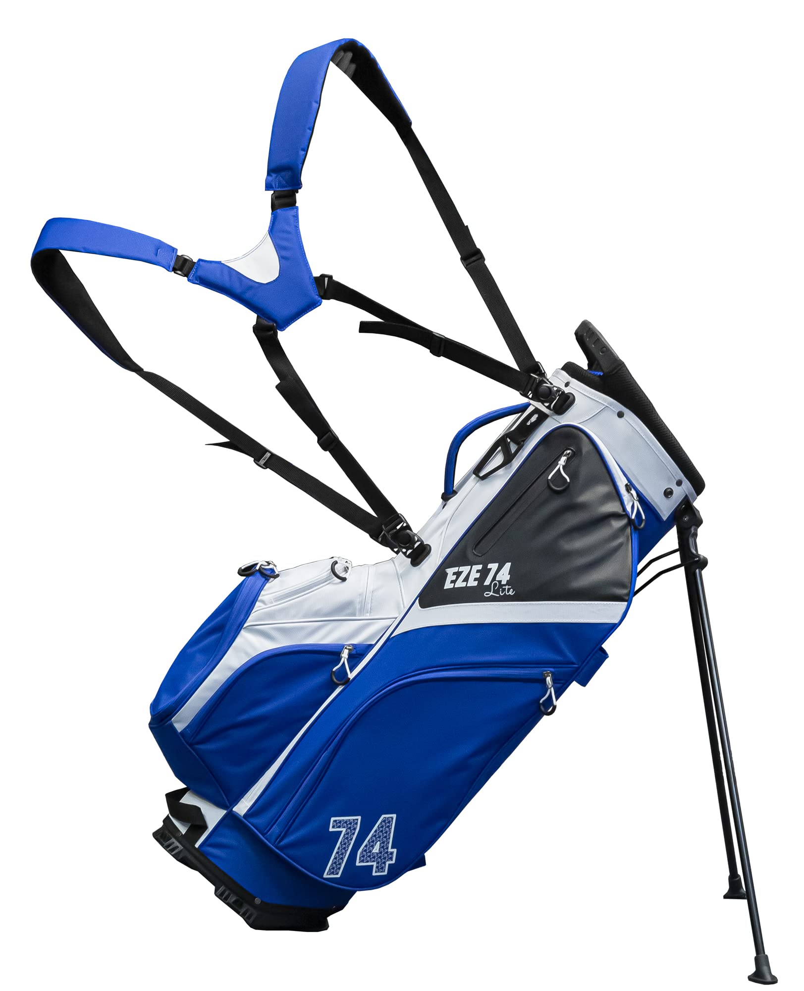 EZE Glide Eze 74 Lite Hybrid Support de Golf/Sac à Cartes avec 14 Compartiments