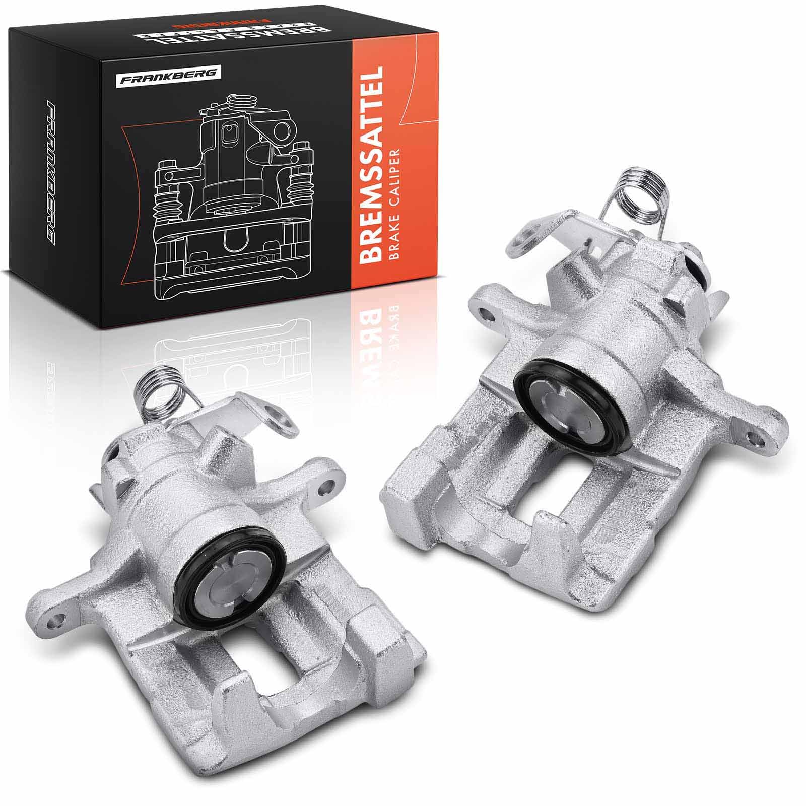 Frankberg 2x Bremssattel Bremszange Hinten Links Rechts Kompatibel mit A.l.h.a.m.b.r.a 7V8 7V9 S.h.a.r.a.n 7M6 7M8 7M9 T.r.a.n.s.p.o.r.t.e.r IV Bus 70 7D Replace# 7D0615424B