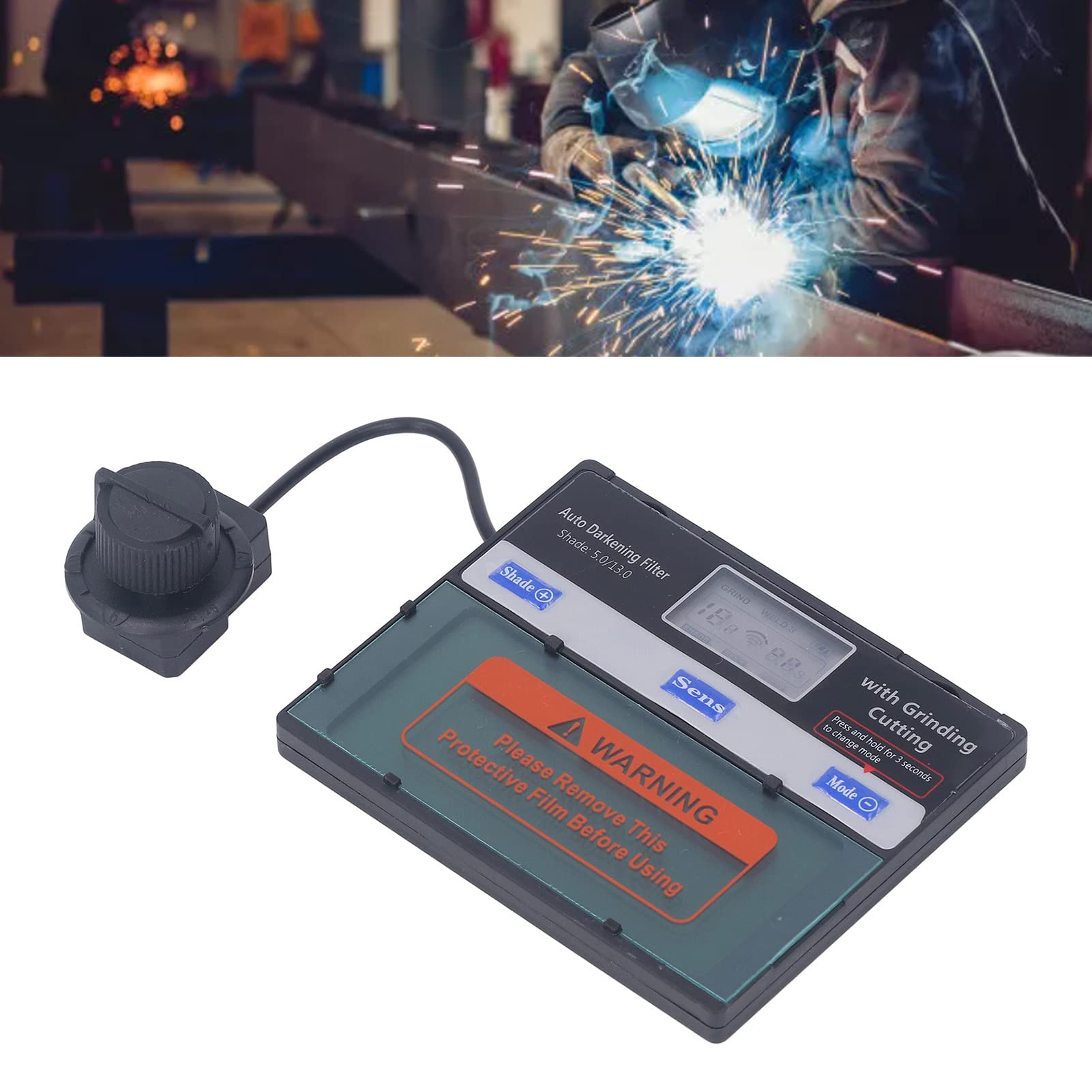 Lentilles De Soudage, Lentille De Soudage Auto-obscurcissante, Filtre Adoption, Casque De Soudage 4/10 000 S, Lentille De Capot De Soudage Pa/PP Pour Masque De Soudage Casque