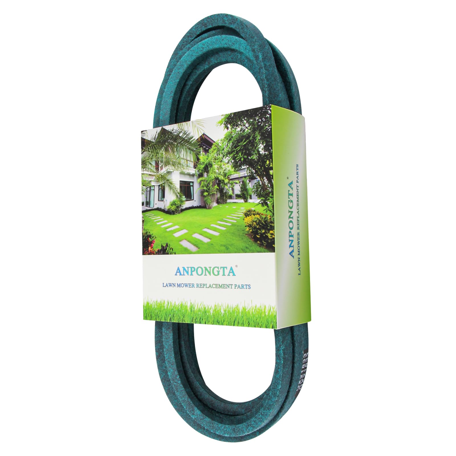GX21833 - Correa de cubierta GX20571 de repuesto para John Deere de 48 pulgadas D140, D155, D160, E140, E150, E160, E170, S140, S170 correa de cubierta de cortacésped (1/2 pulgadas x 358.1